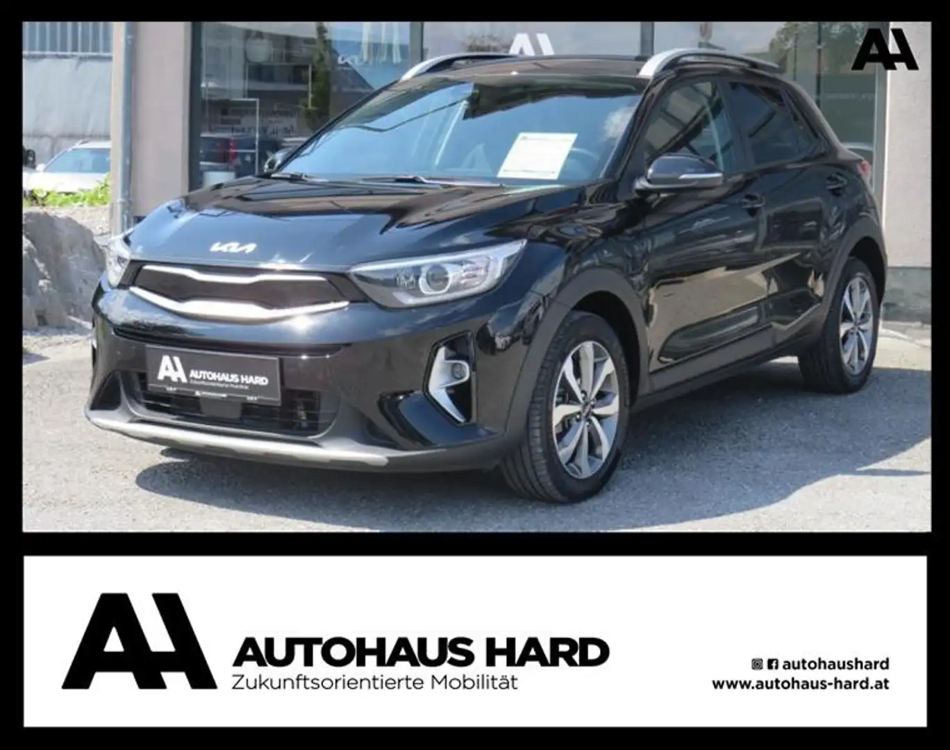 Kia Stonic 1,0 TGDI GPF ISG Gold DCT7 Automatik | Erstbesitz Schwarz - 1