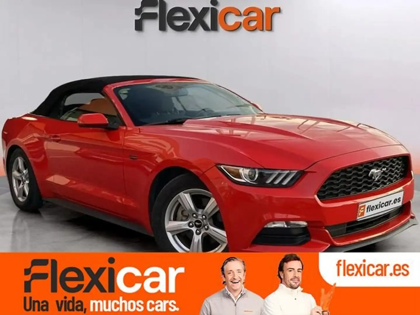 Ford Mustang 2.3 EcoBoost 314cv Aut. (Conv.) Rouge - 1