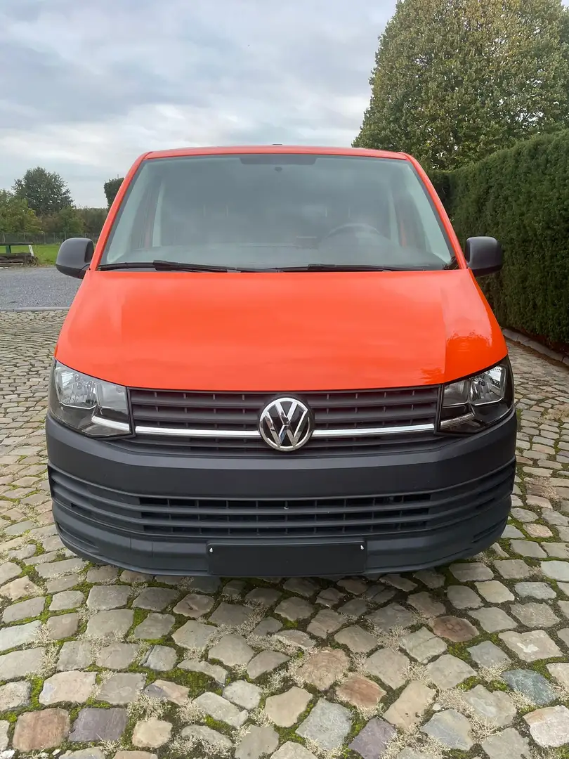 Volkswagen T6 Transporter Transporter T6 Kurz EU6 EcoProfi Oranje - 2