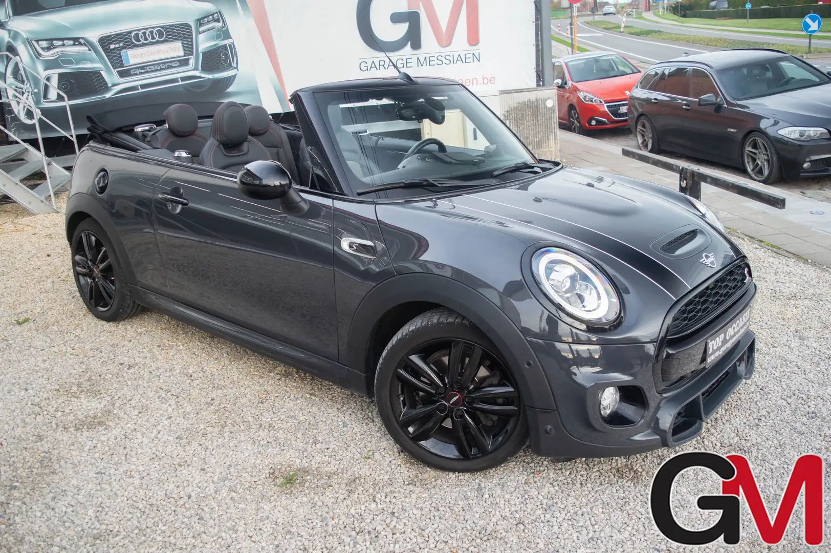 MINI Cooper S Cabrio Mini Cooper S Cabrio Aut.J.C.W AEROKIT Grijs - 2