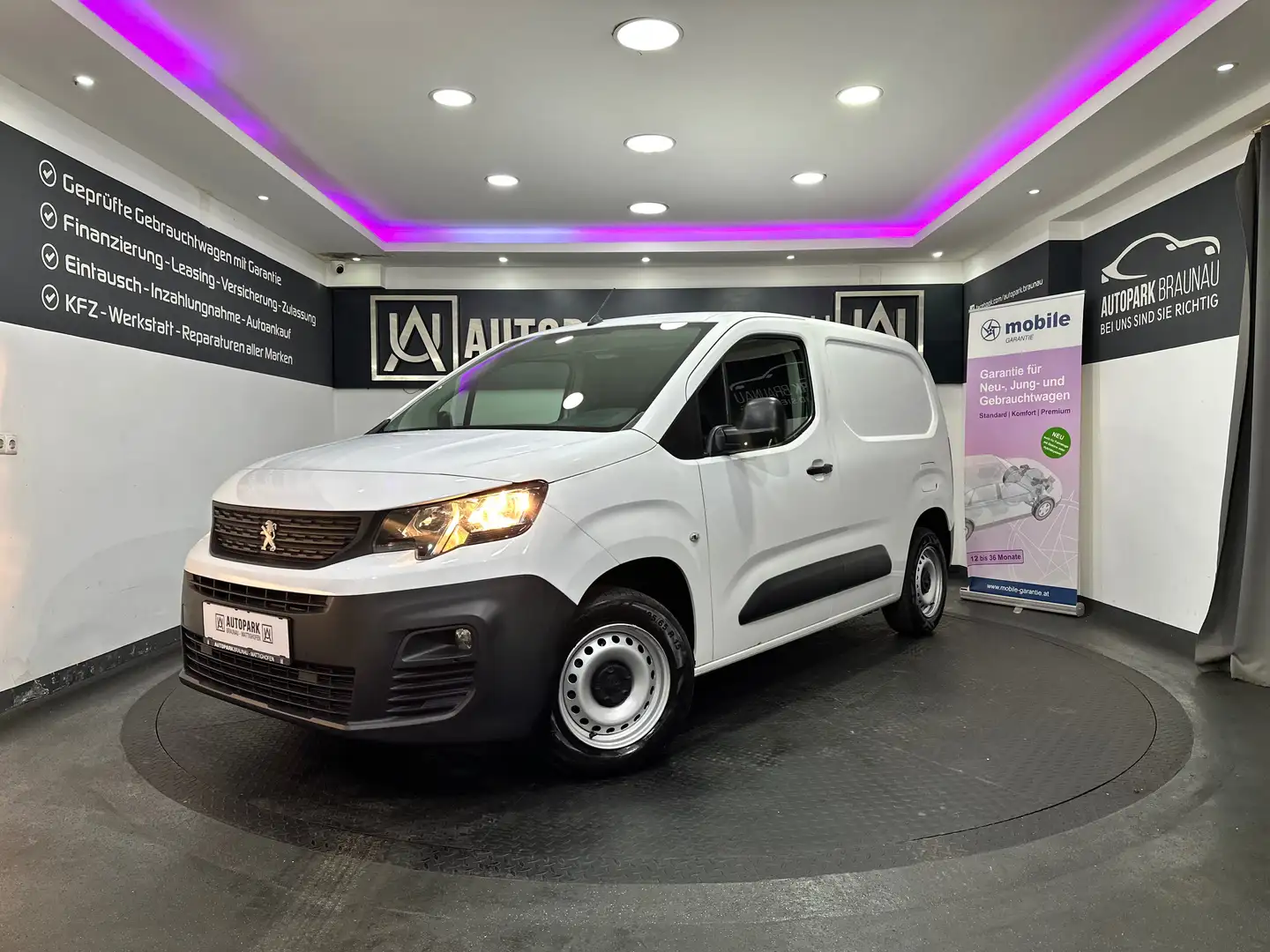 Peugeot Partner 1.6 Premium L1 *SCHIEBETÜR*KLIMA* Weiß - 1
