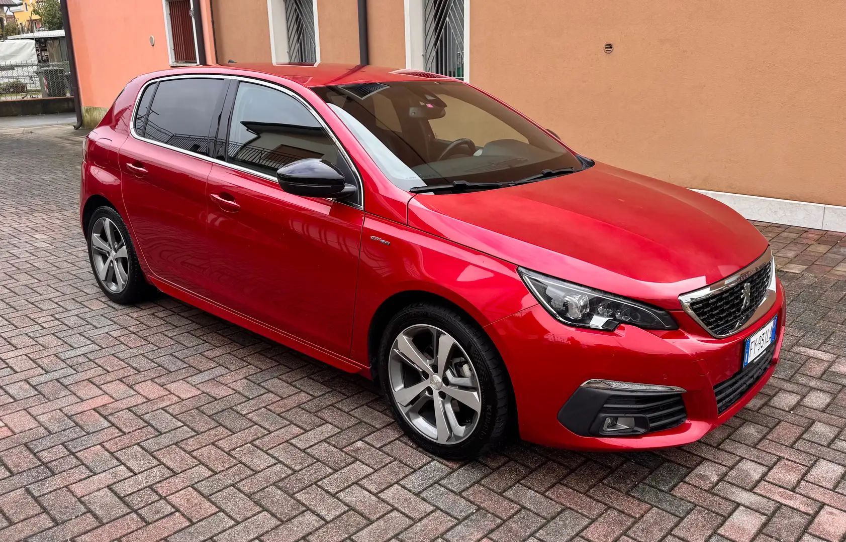 Peugeot 308 308 II 2018 5p 1.2 puretech t Gt Line s Rosso - 1