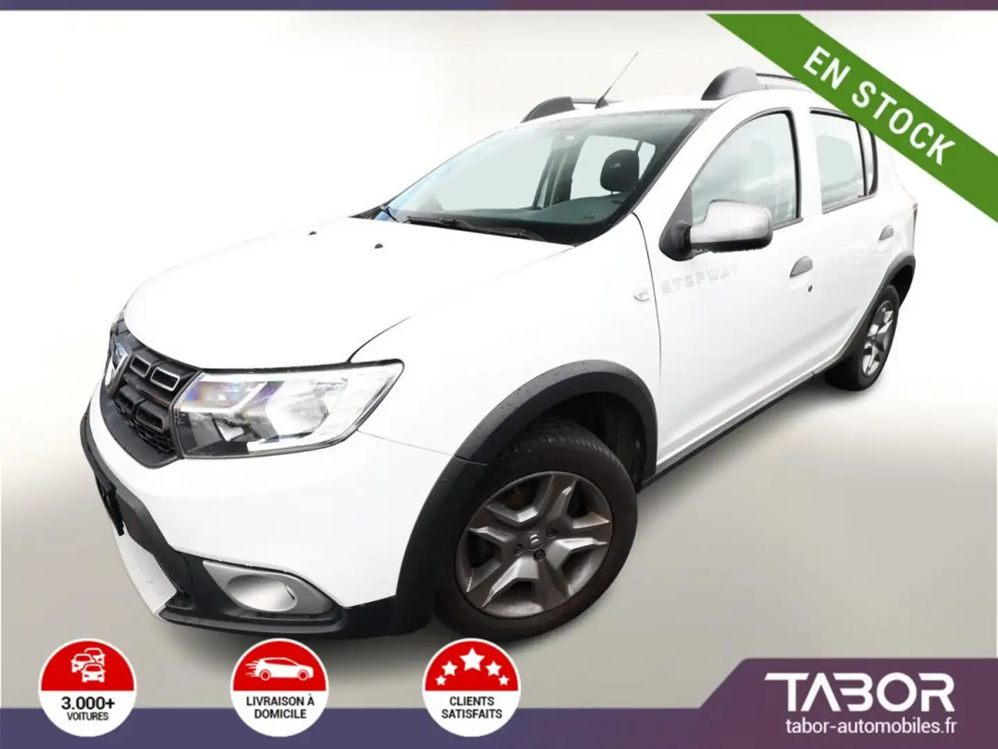 Dacia Sandero Stepway II 1.0 TCe 100 Prestige Blanc - 1