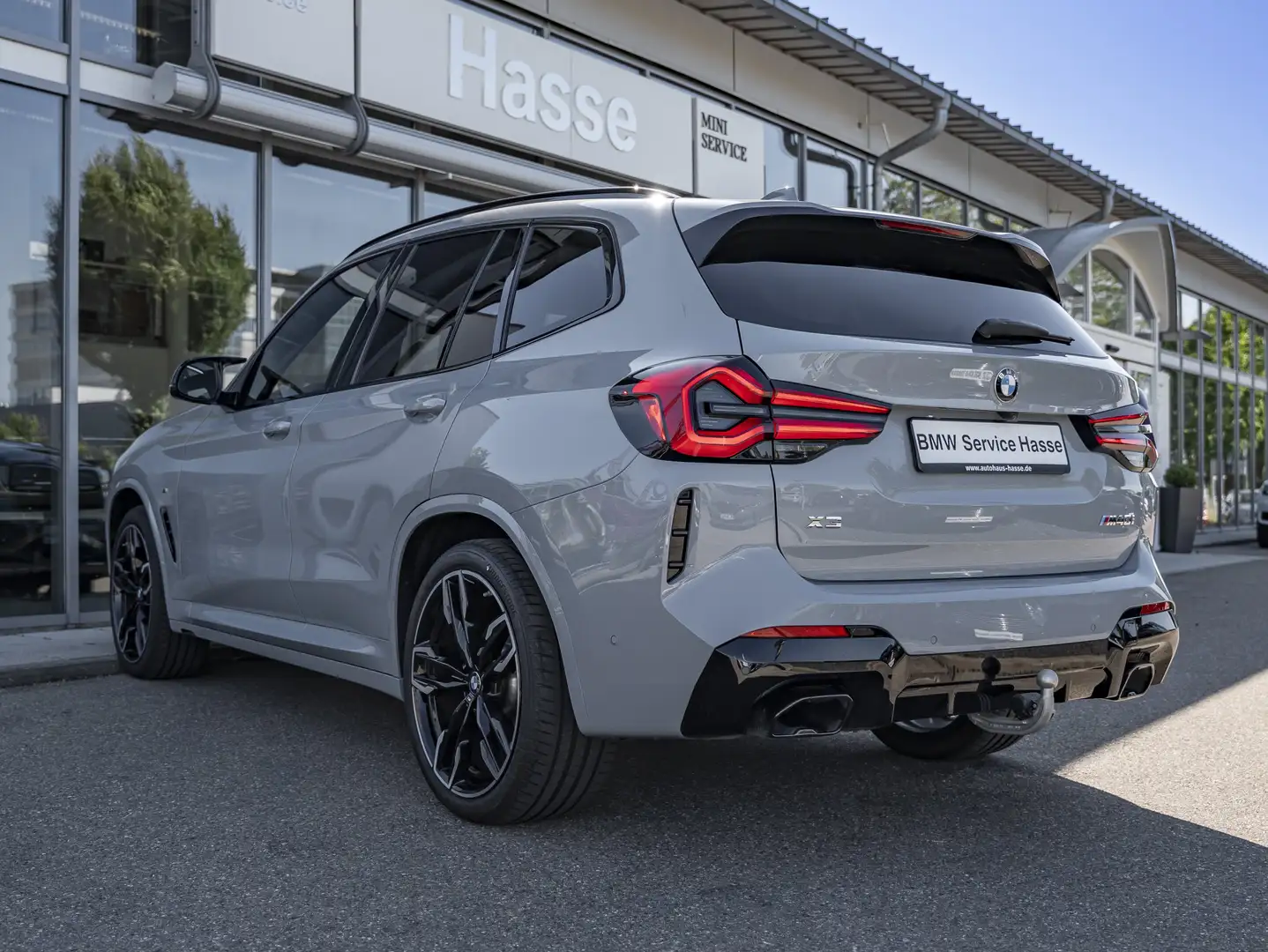 BMW X3 M 40i 21Z PANO H/K DAPr HUD AHK M-Sitz LENKHZ Gris - 2