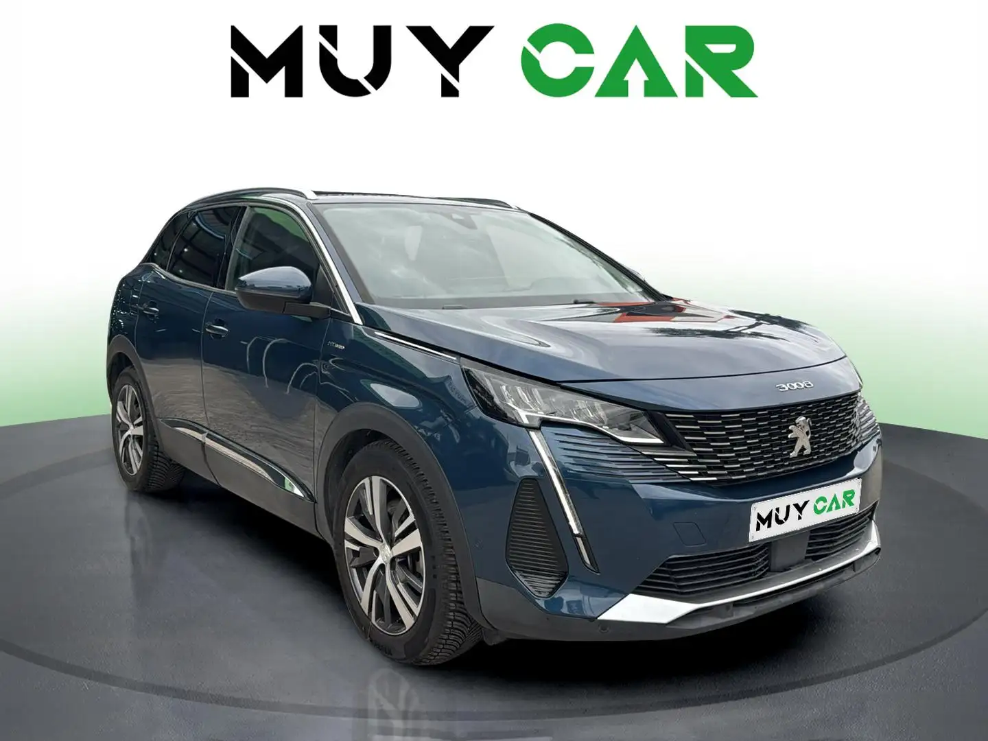 Peugeot 3008 HYB PHEV 225 Allure Pack e-EAT8 Blau - 1