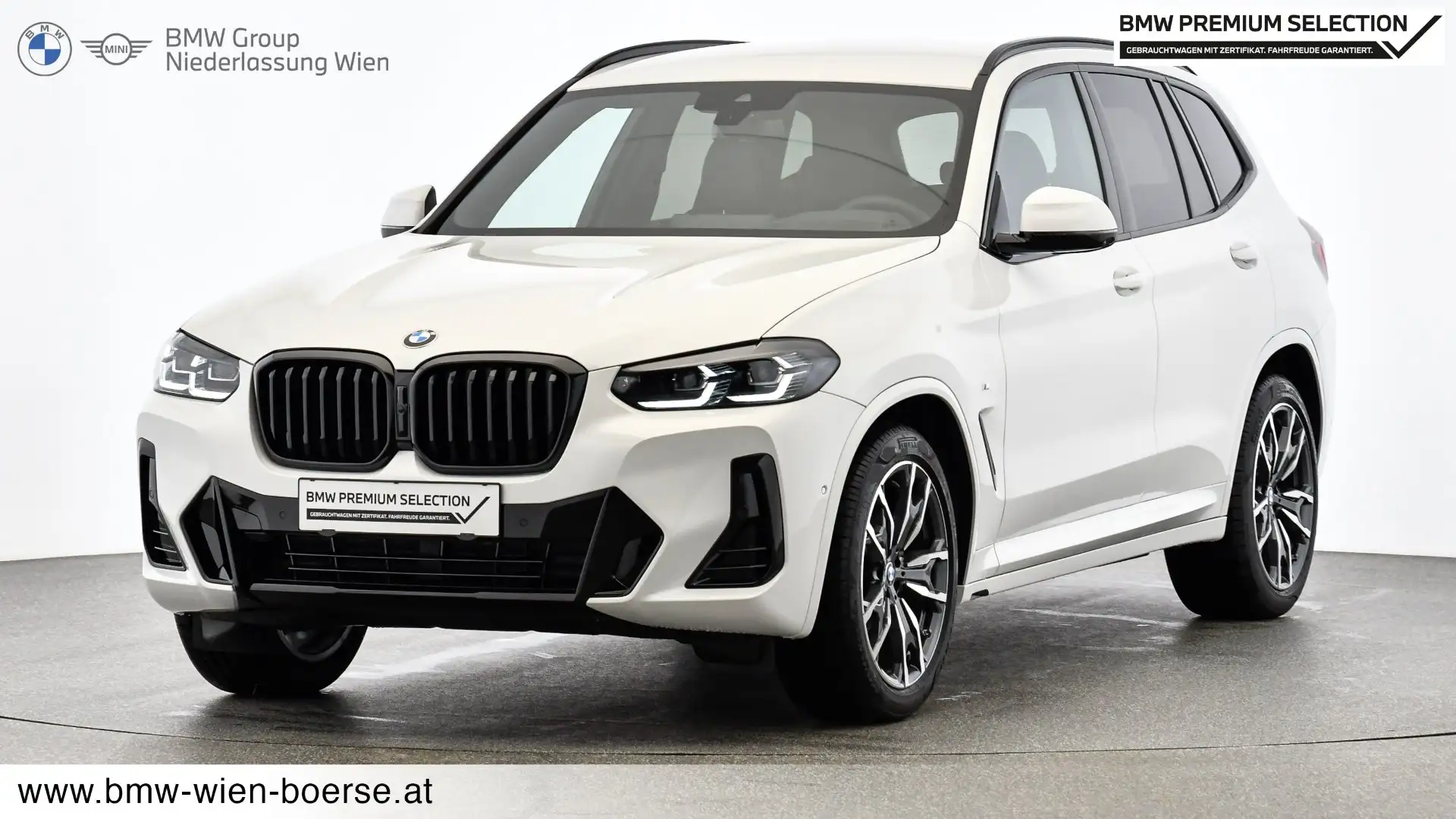 BMW X3 X3 xDrive20d Blanc - 1