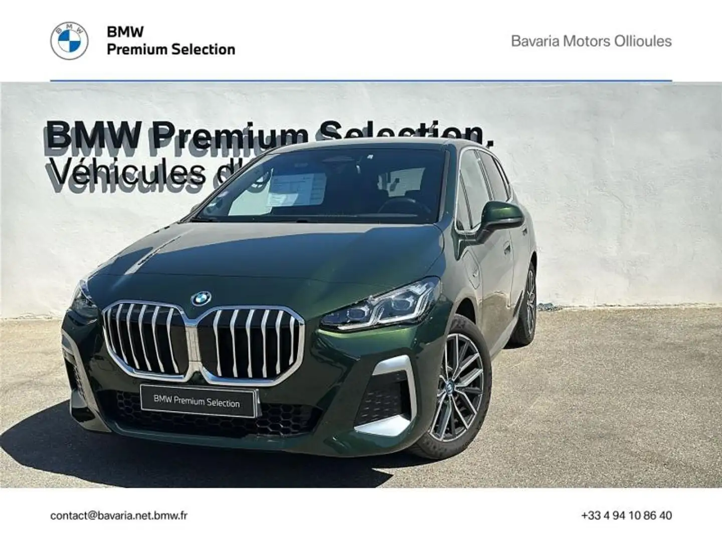 BMW 225 225e 245ch xDrive M Sport DKG7 Зелёный - 1