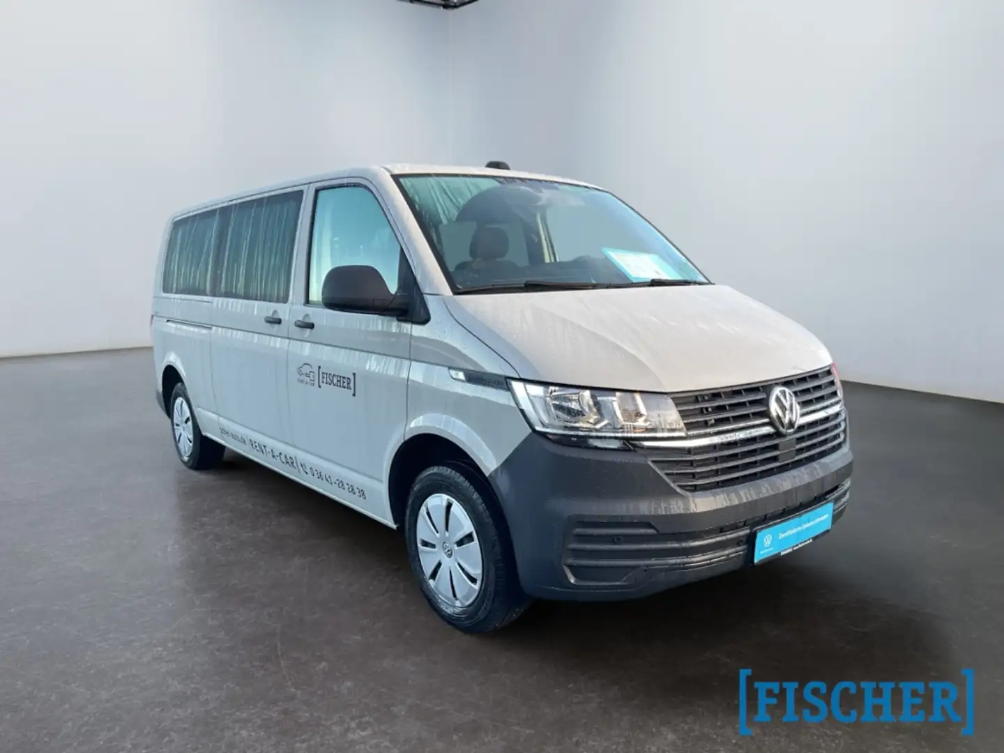 Volkswagen T6.1 Kombi 2.0TDI lang LR AHK SHZ GRA PDC Klima Grau - 2