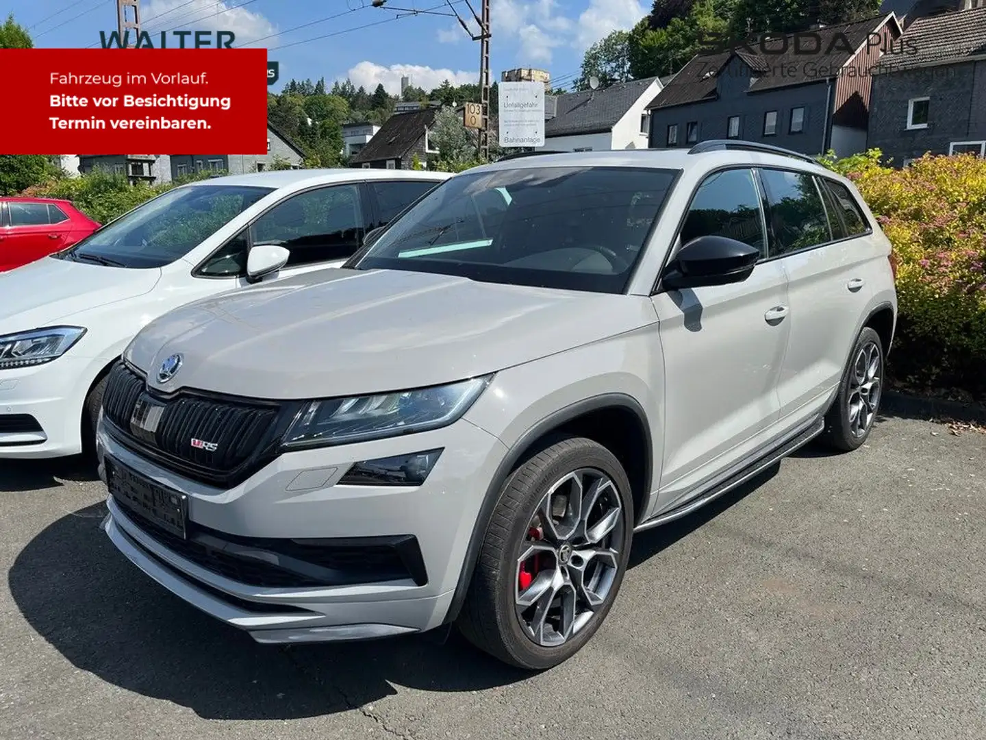 Skoda Kodiaq 2.0 TDI DSG 4x4 RS AHK Grau - 2