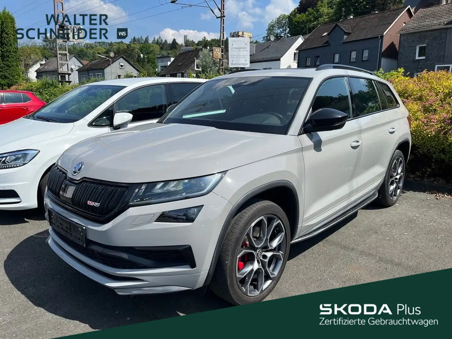 Skoda Kodiaq 2.0 TDI DSG 4x4 RS AHK Grau - 1