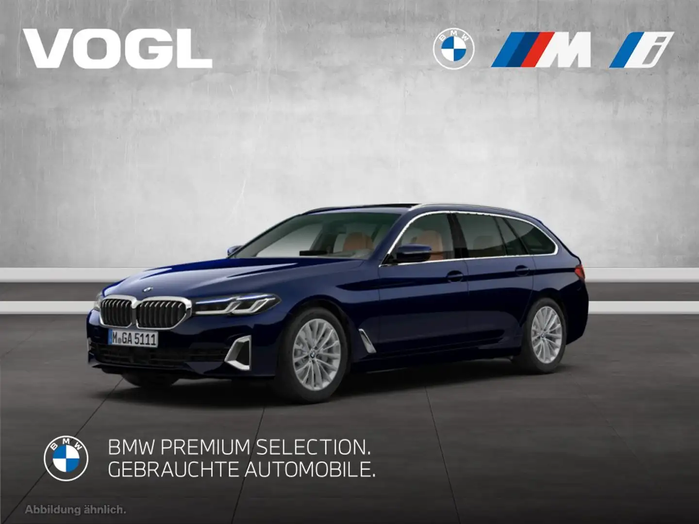 BMW 530 d xDrive Touring Pan.Glasdach SHZ HUD Blau - 1