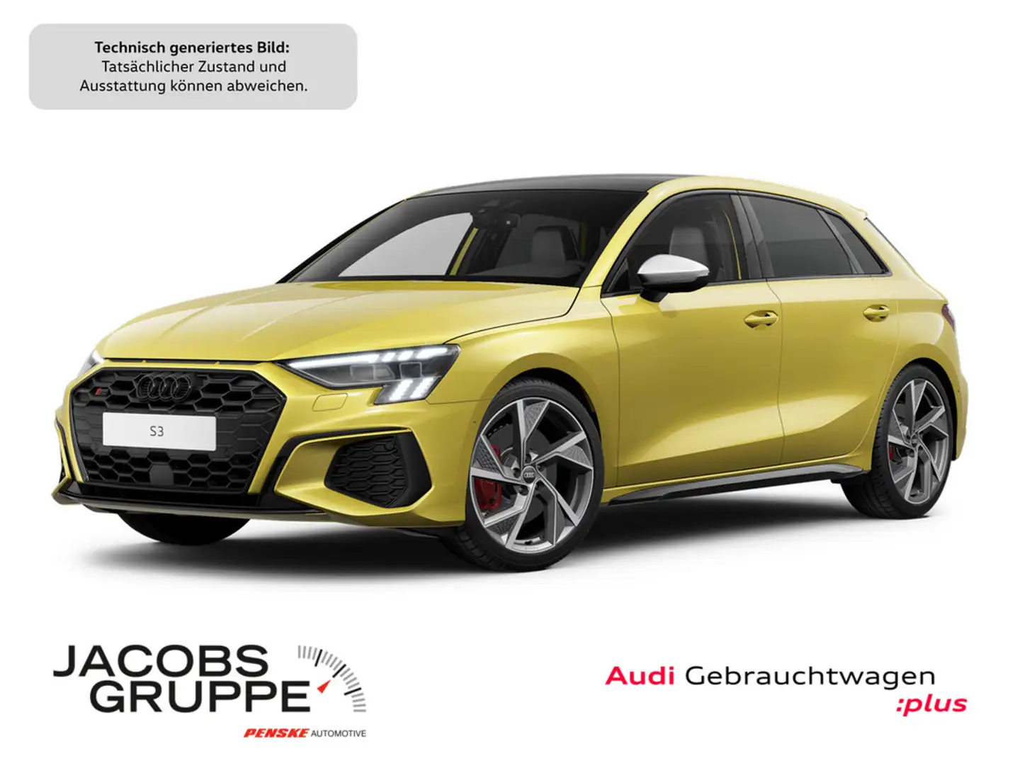 Audi S3 Sportback 2.0 TFSI quattro B&O*Pano*Matrix * Gelb - 1