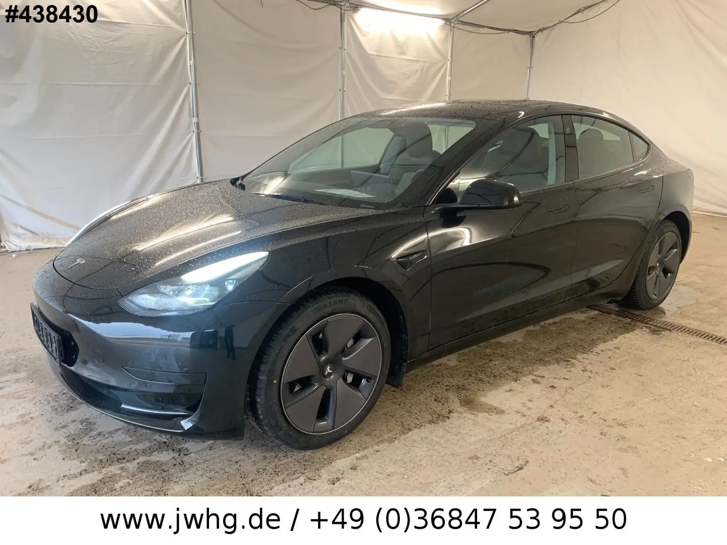 Tesla Model 3 LED Navi Wärmepumpe Ryzen Kam Autopilot3 Schwarz - 1