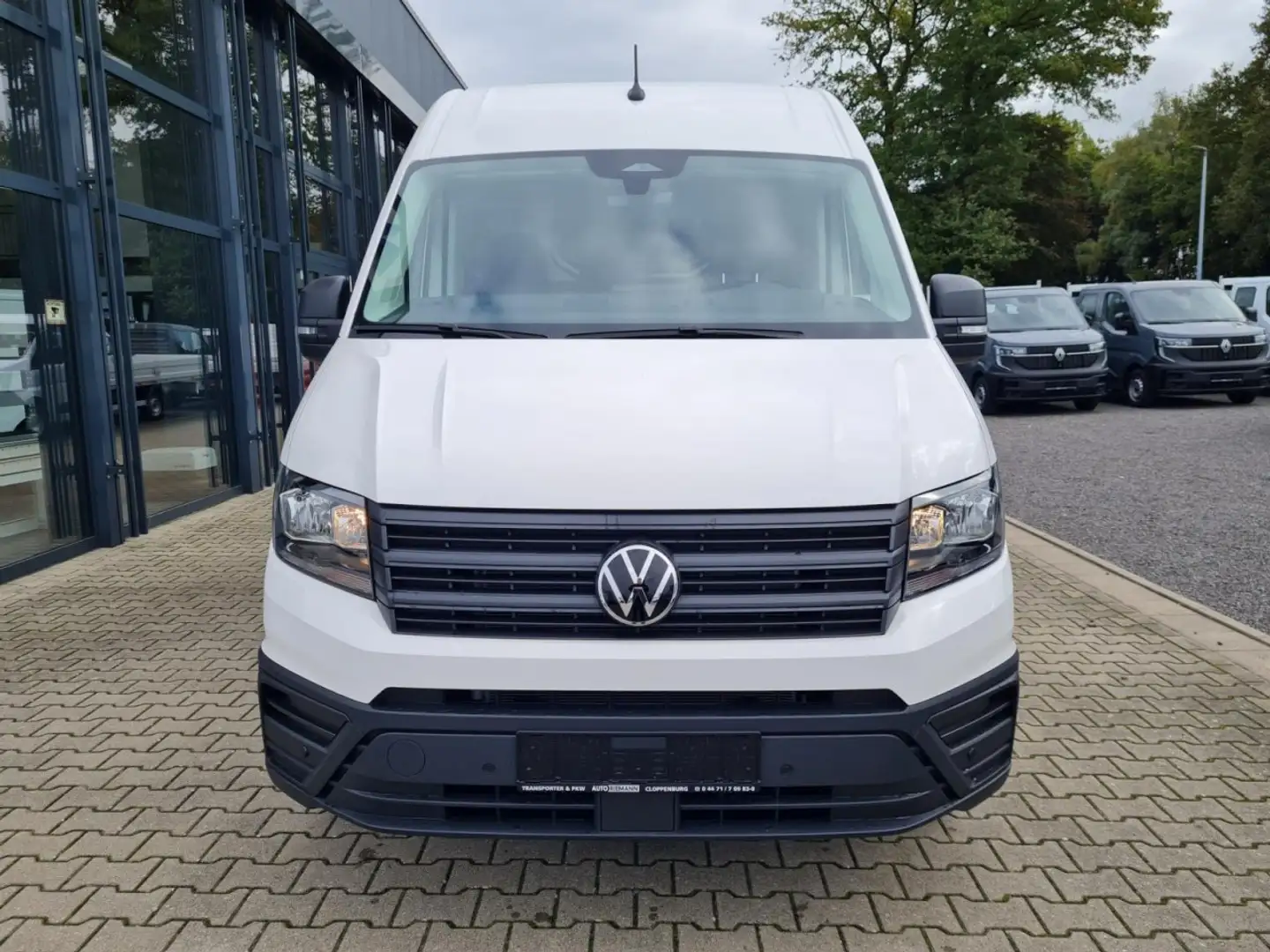 Volkswagen Crafter 35 Kasten TDI MR L3H3 STANDHEIZ AHK Klima Weiß - 2