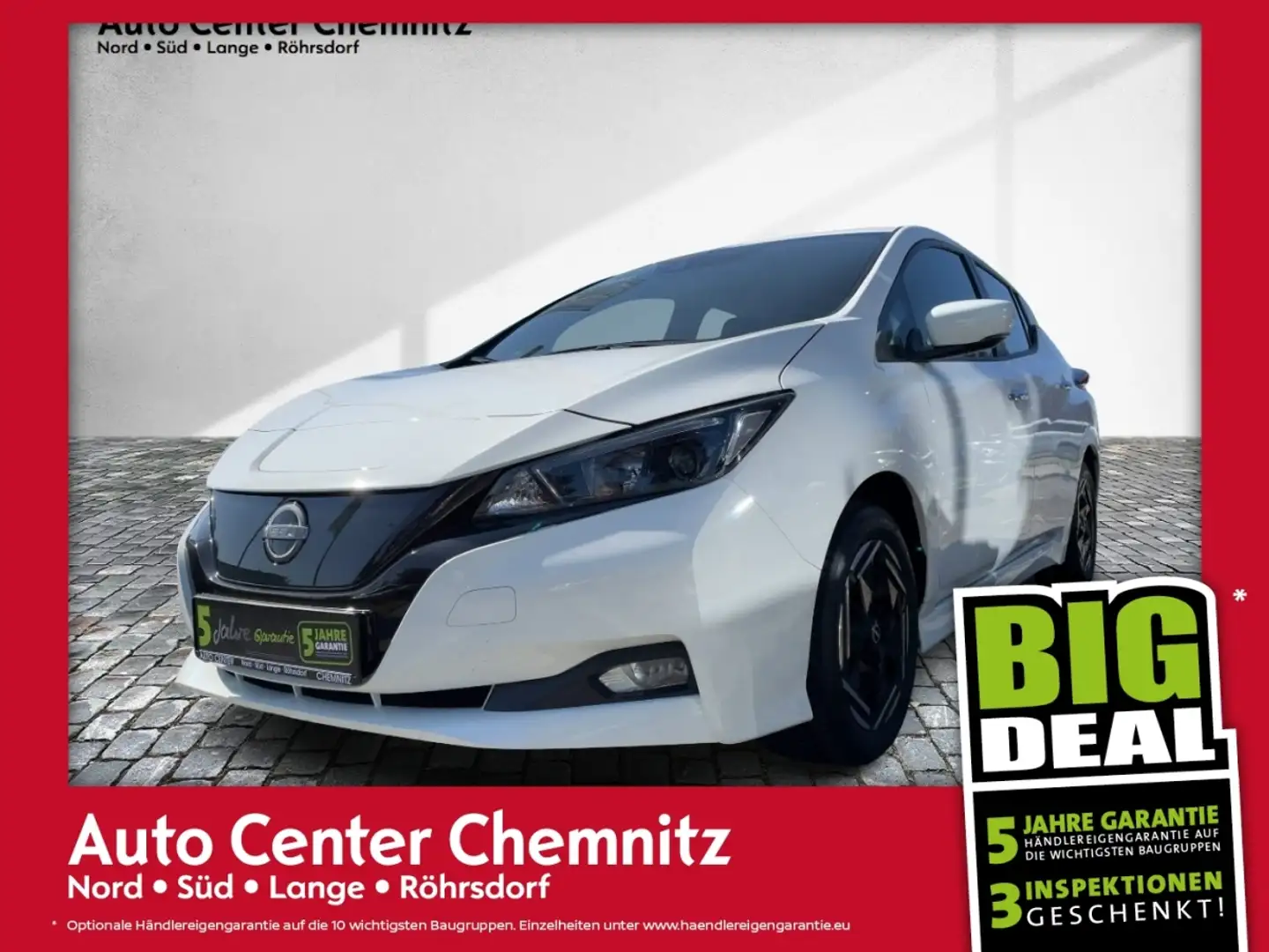 Nissan Leaf Acenta Klimaautomatik /SHZ/Kamera/ALU Wit - 1