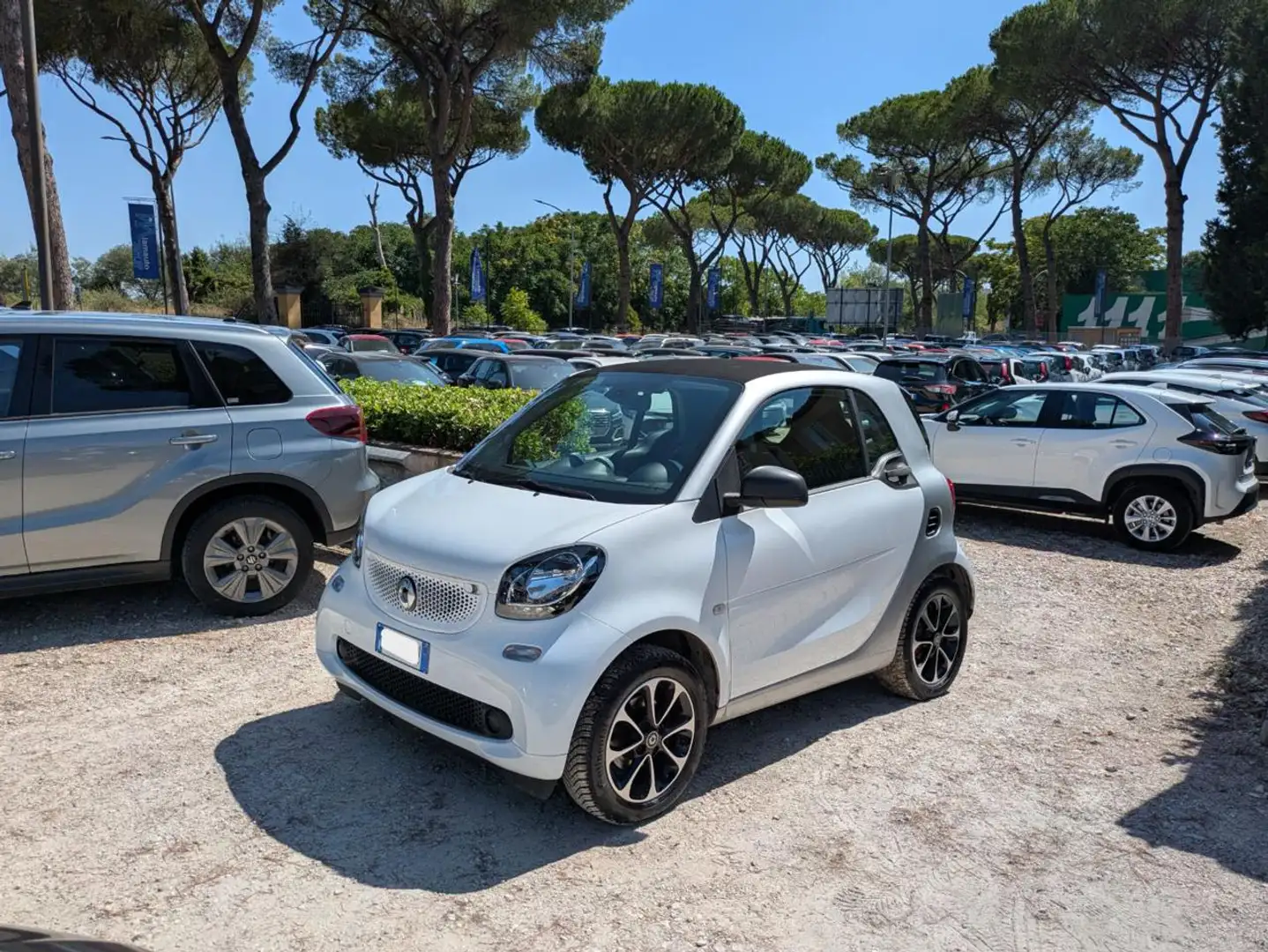 smart forTwo 1.0cc 71cv SEDILI RISCALD. CERCHI LEGA CLIMA AUTO Blanco - 1