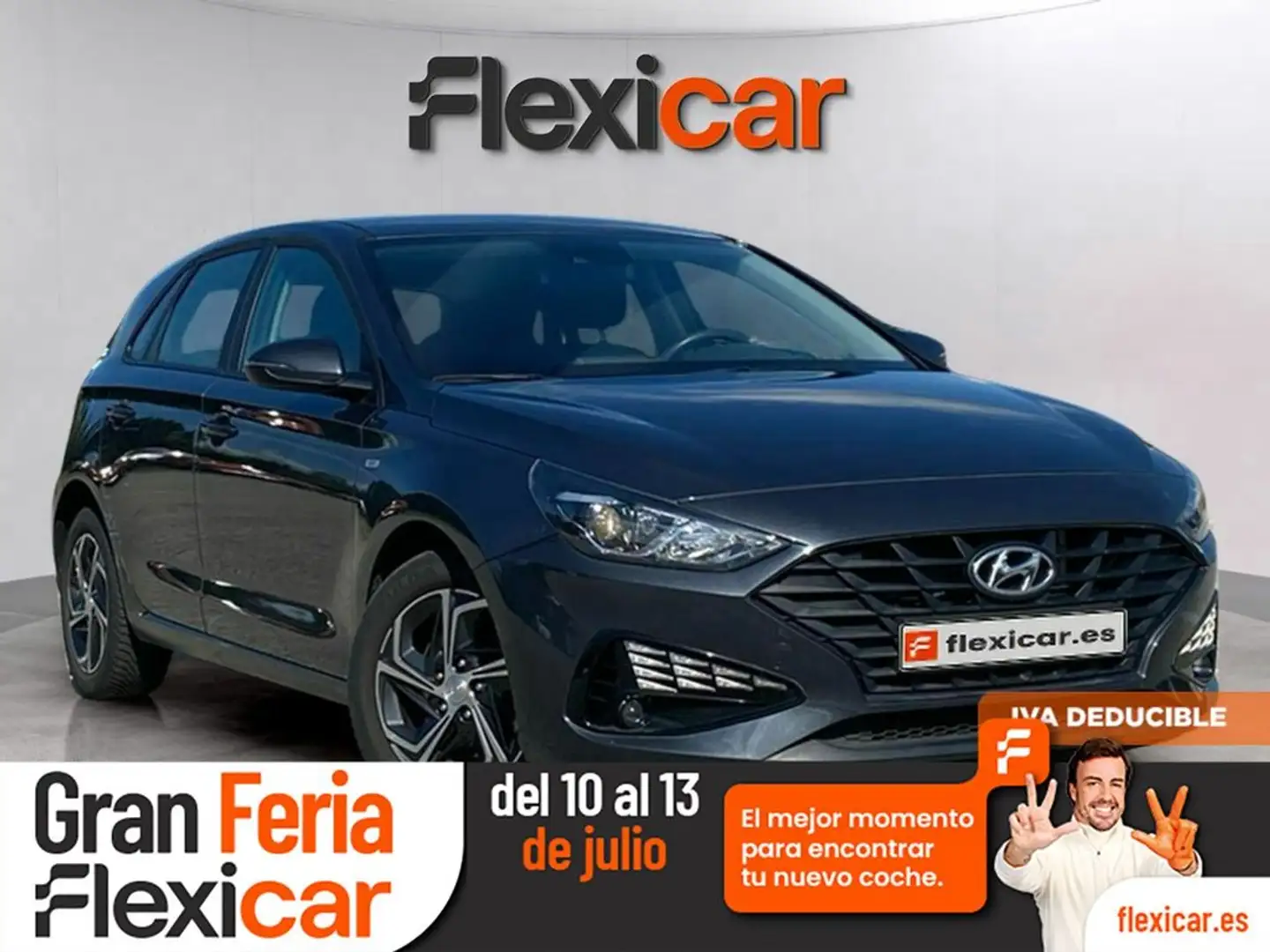 Hyundai i30 1.0 TGDI 48V Klass Gris - 1
