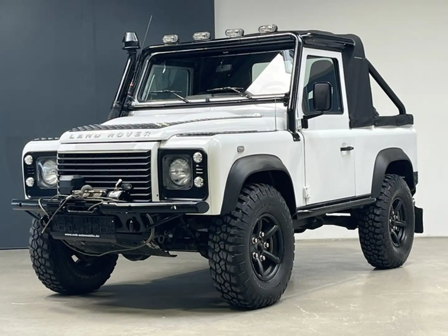 Land Rover Defender Cabrio 1-Hand Scheckheft Weiß - 1