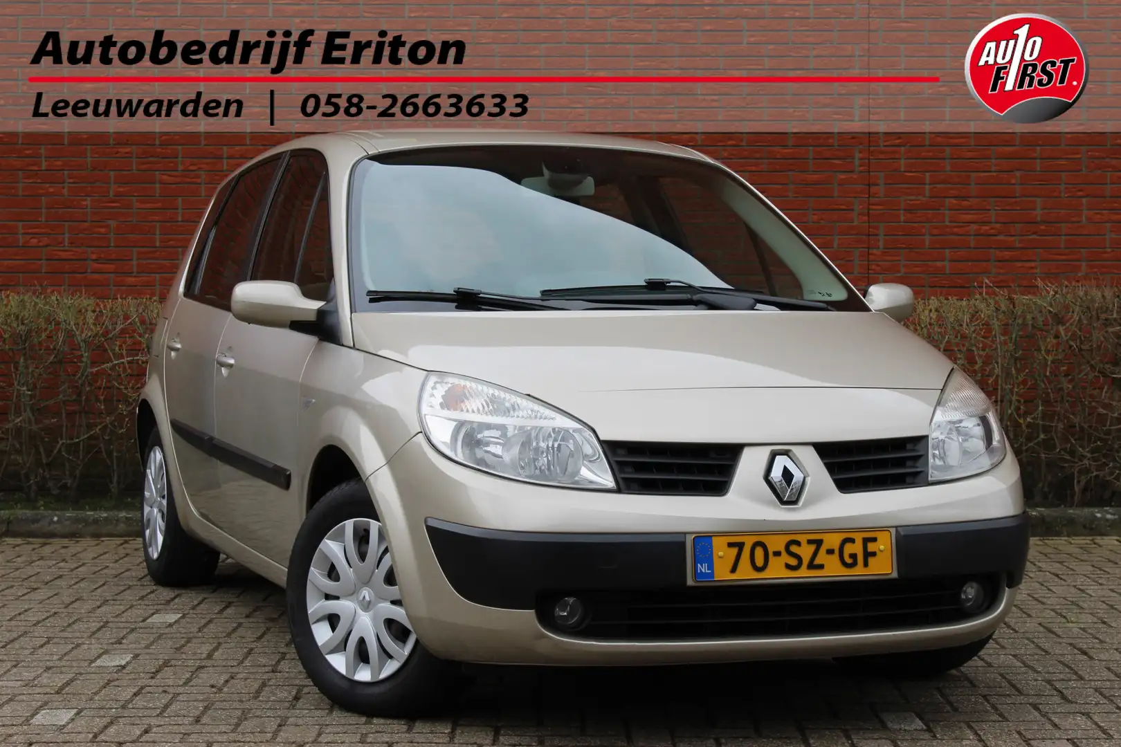 Renault Scenic 1.6-16V Expression Luxe AUTOMAAT | NL-auto | Cruis Beige - 1