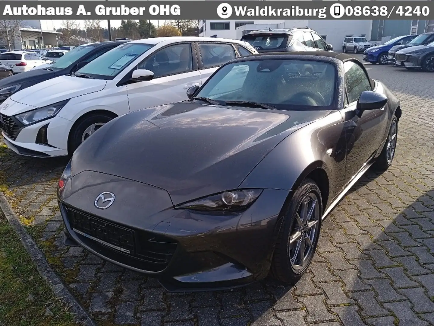 Mazda MX-5 Roadster SSKYACTIV-G Exclusive Gris - 1