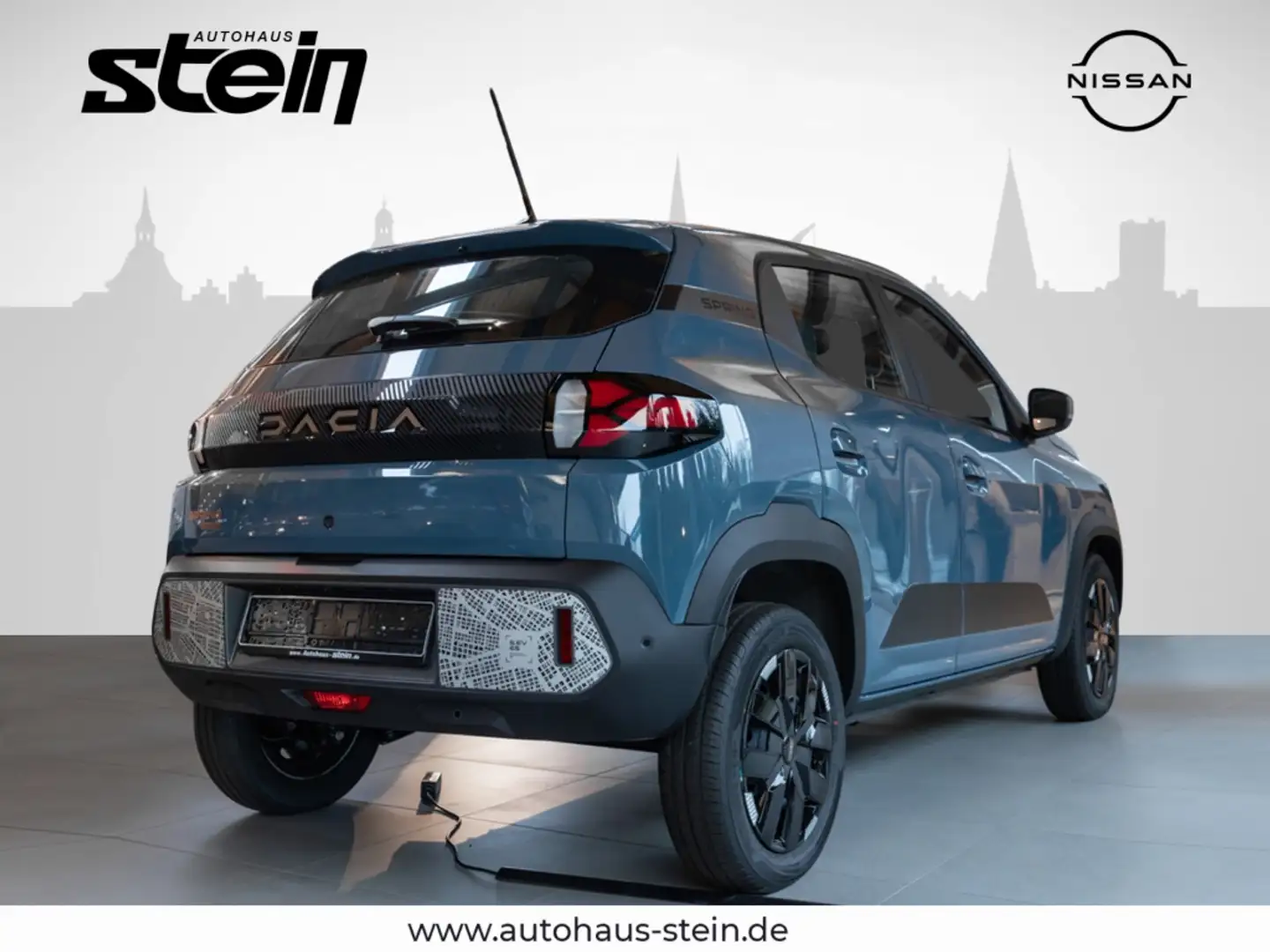 Dacia Spring Extreme Navi Spurhalteass. CCS. Modrá - 2