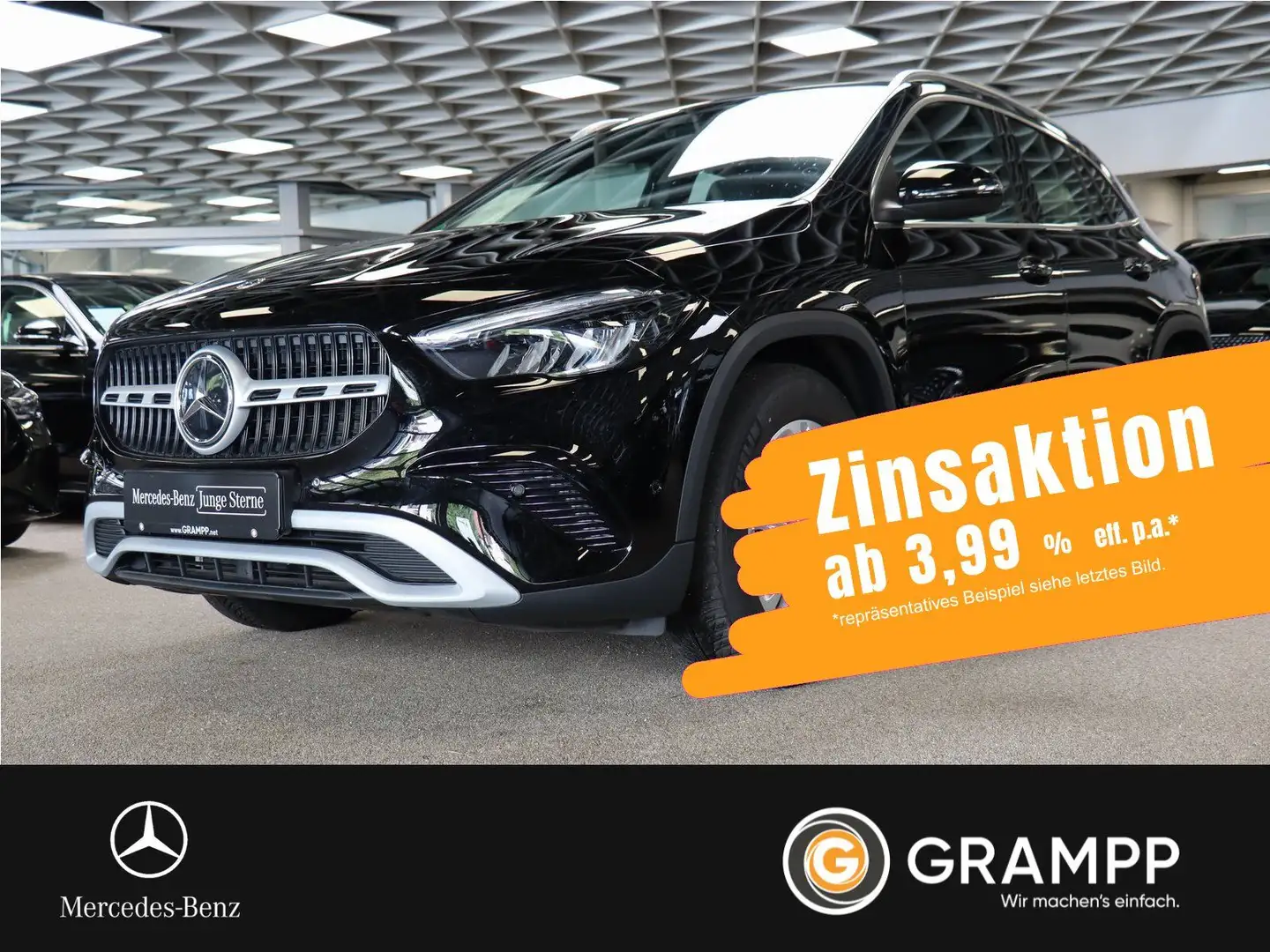 Mercedes-Benz GLA 180 d Advanced/LED/Kamera/MBUX/Tempomat Schwarz - 1