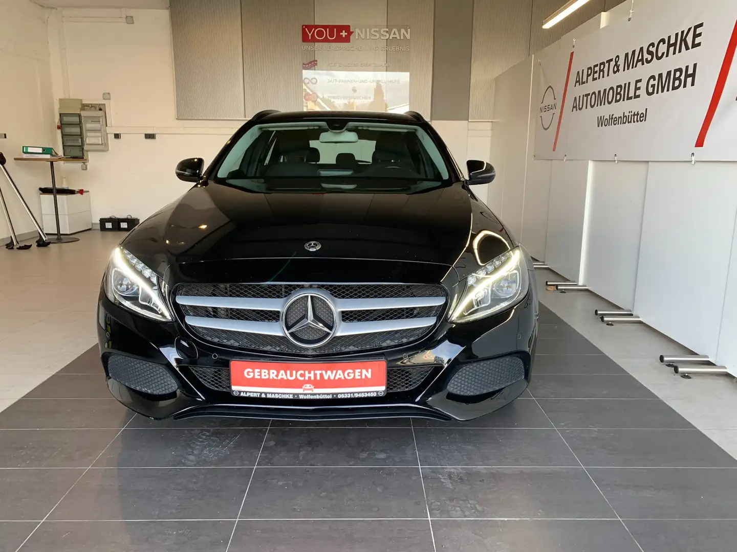 Mercedes-Benz C 180 C 180 T CGI NAVI/Business Plus Paket/PDC/SHZ Schwarz - 2