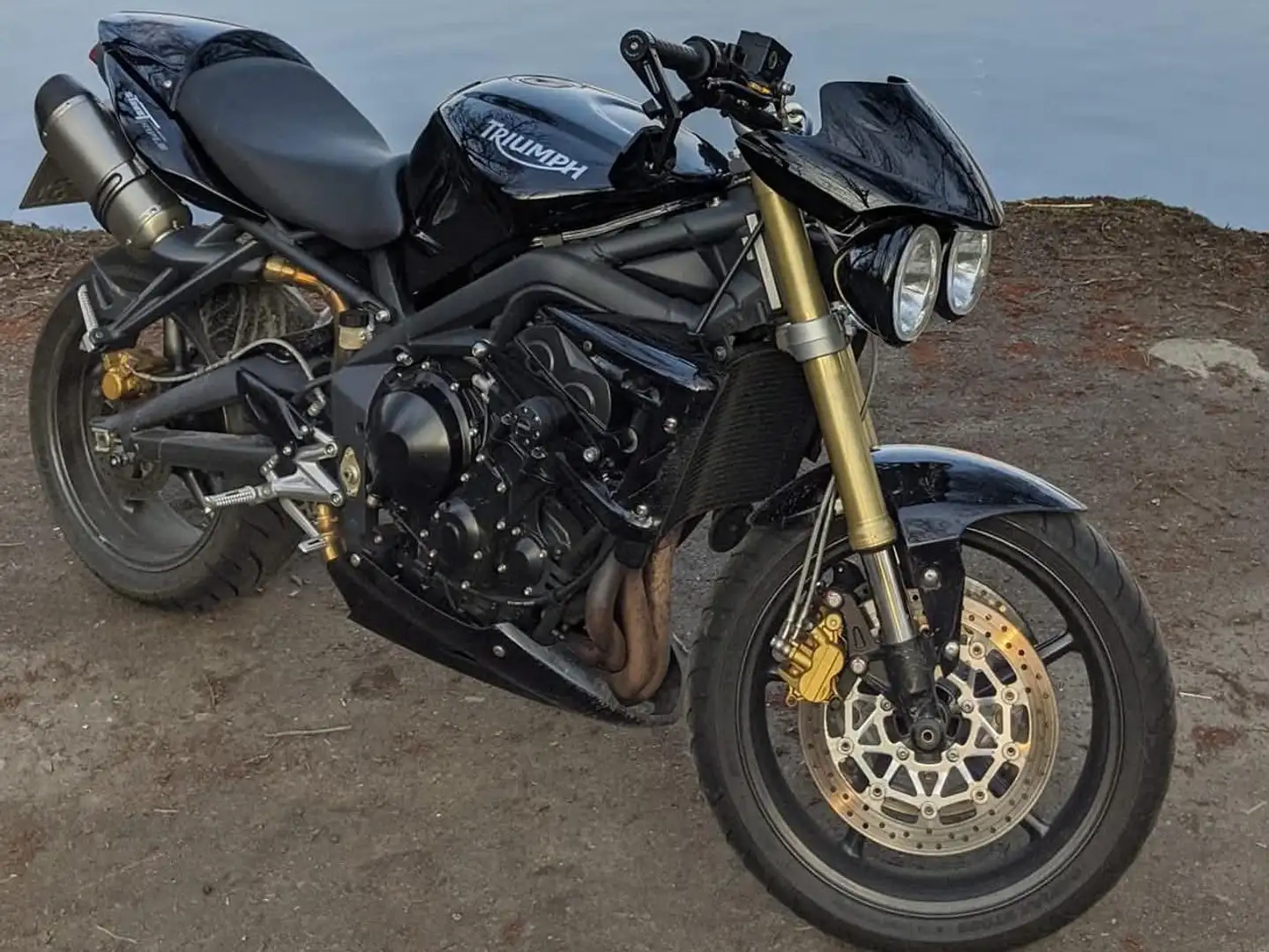 Triumph Street Triple 675 Negru - 1