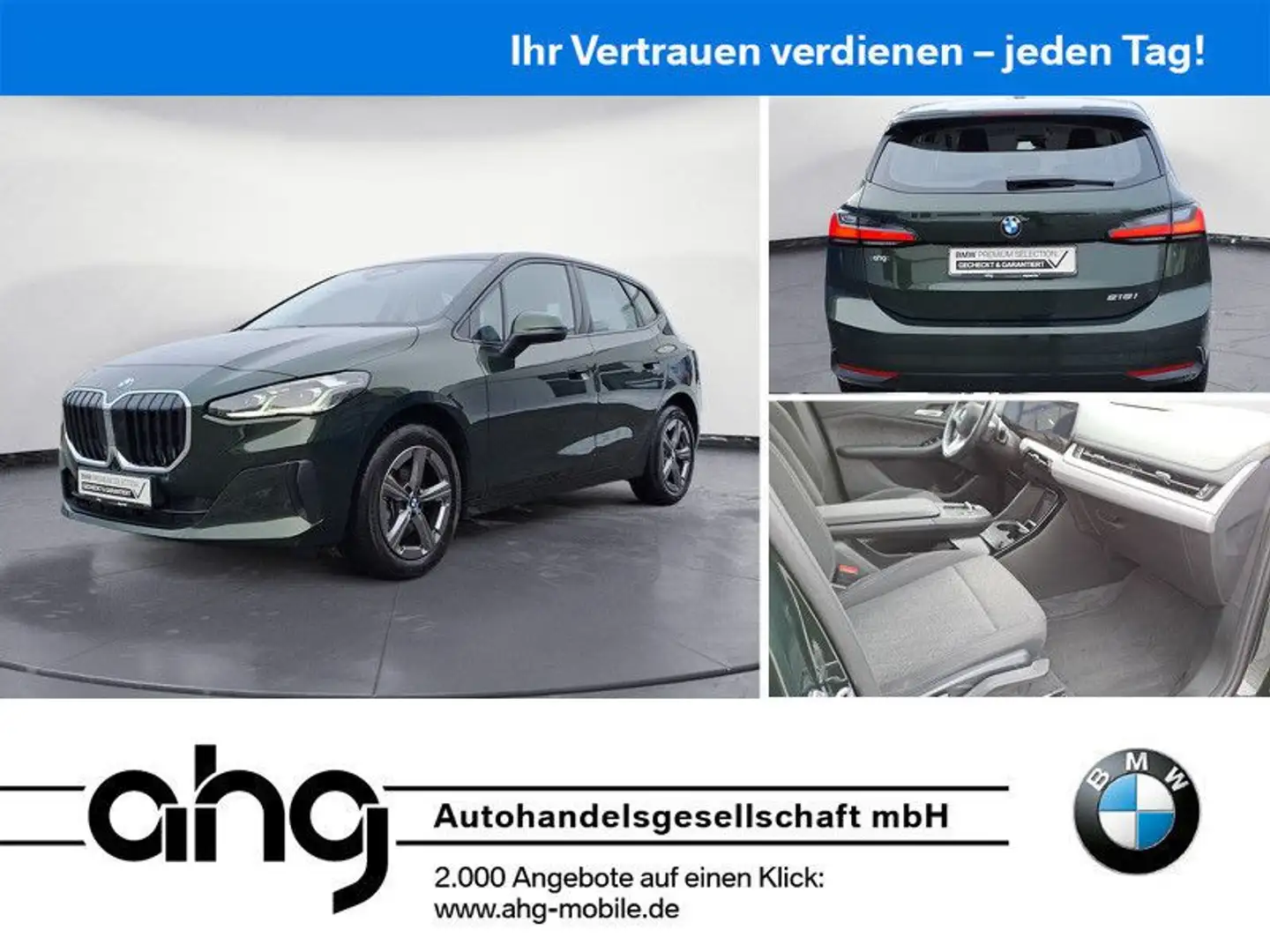 BMW 216 AHK Komfortzugang Vert - 1