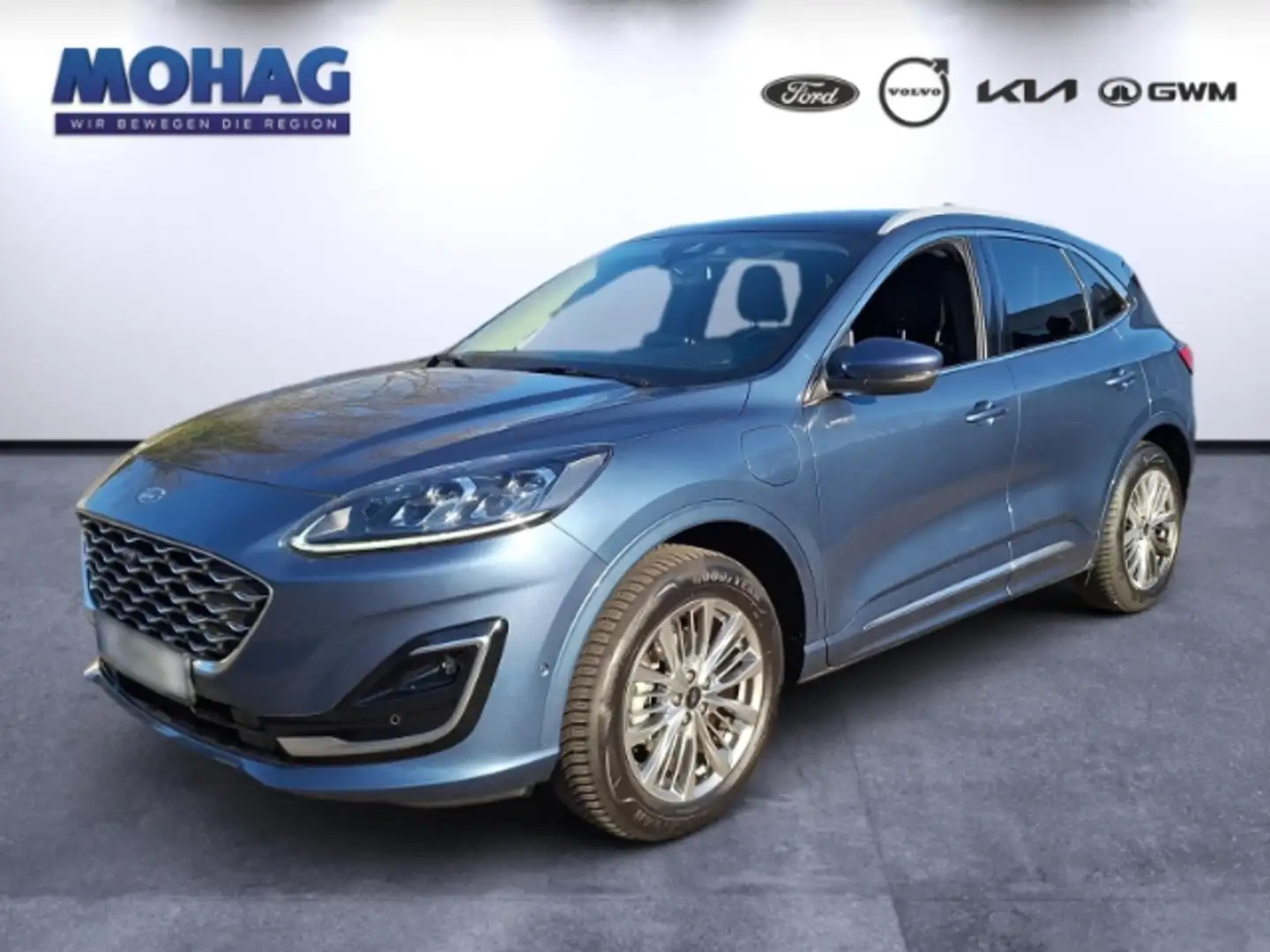Ford Kuga Plug-In Hybrid 2.5 Duratec Vignale Abstandsregelte Bleu - 1