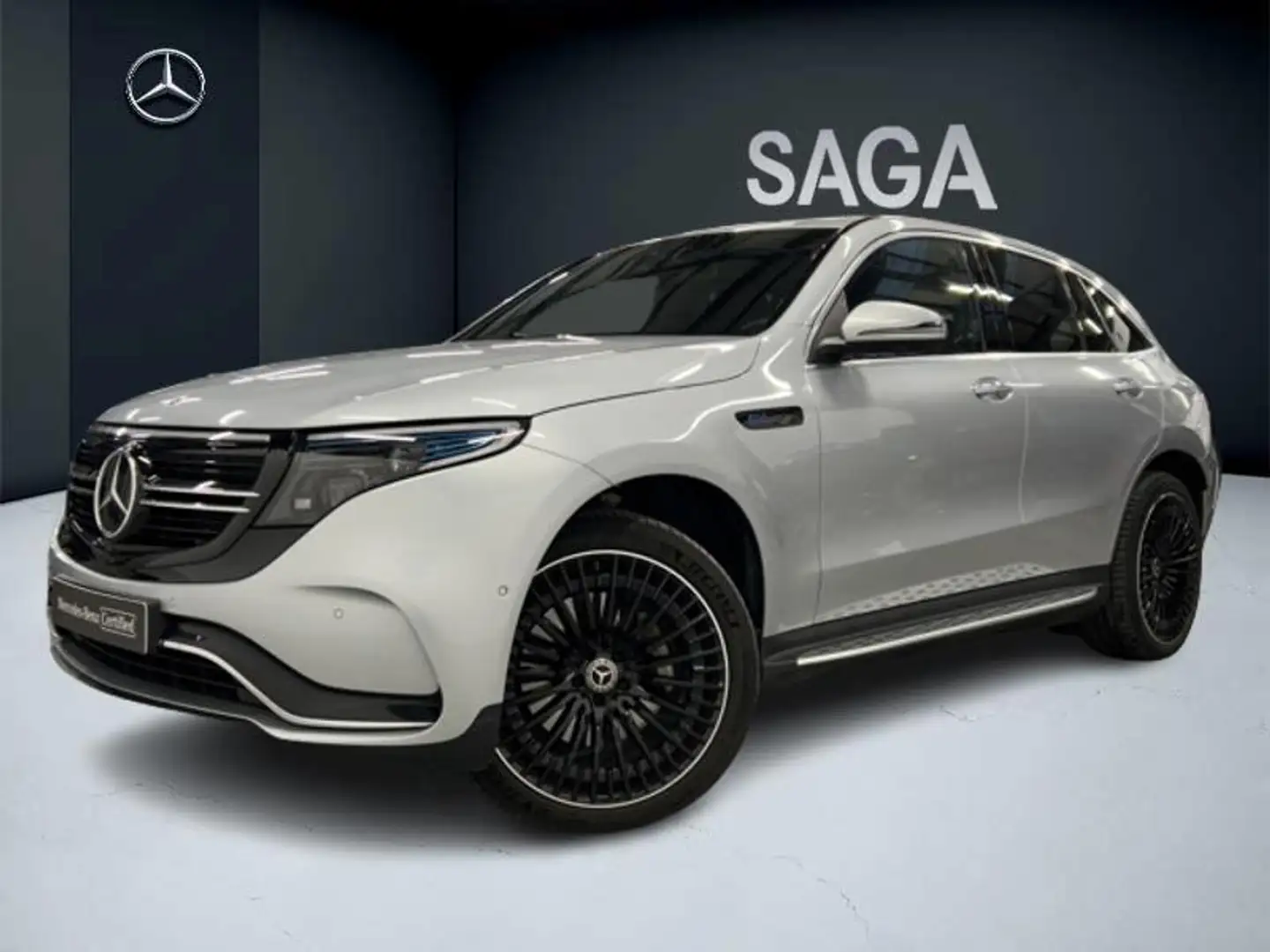 Mercedes-Benz EQC 400 4MATIC AMG Pack Night Toit Ouvrant Zilver - 1