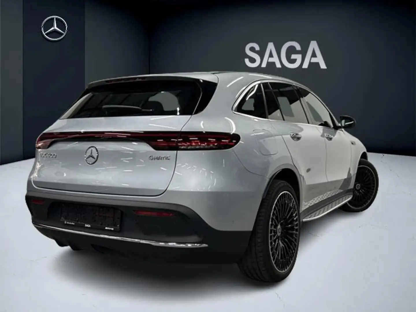 Mercedes-Benz EQC 400 4MATIC AMG Pack Night Toit Ouvrant Zilver - 2