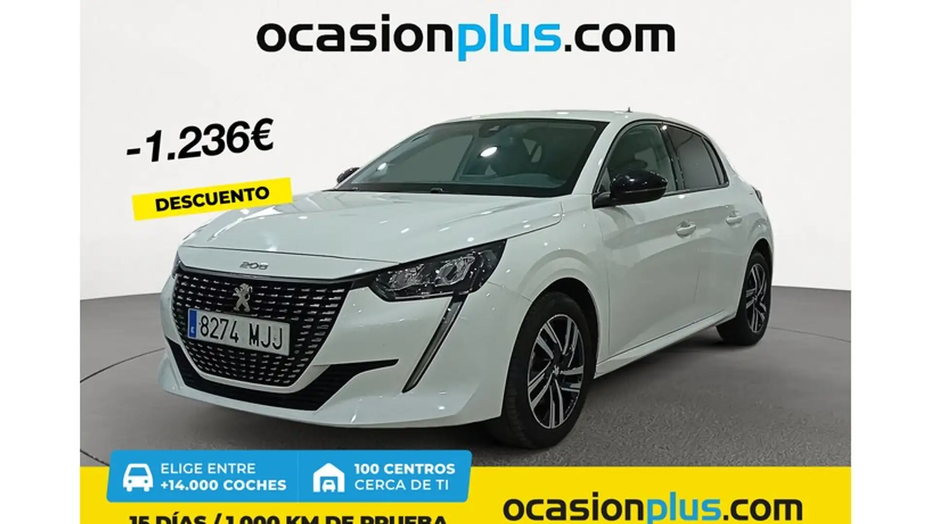Peugeot 208 1.2 Puretech S&S Allure 100 Wit - 1