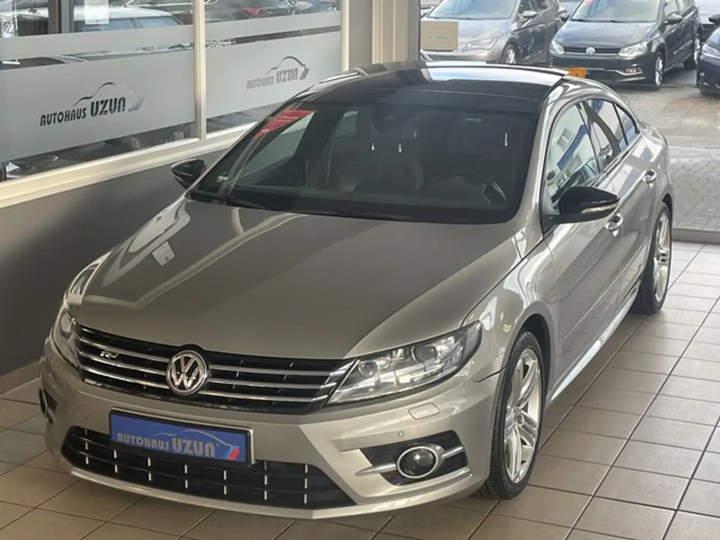 Volkswagen CC TDI R-line Dynamic Black Auto Pano Leder Navi Grau - 2