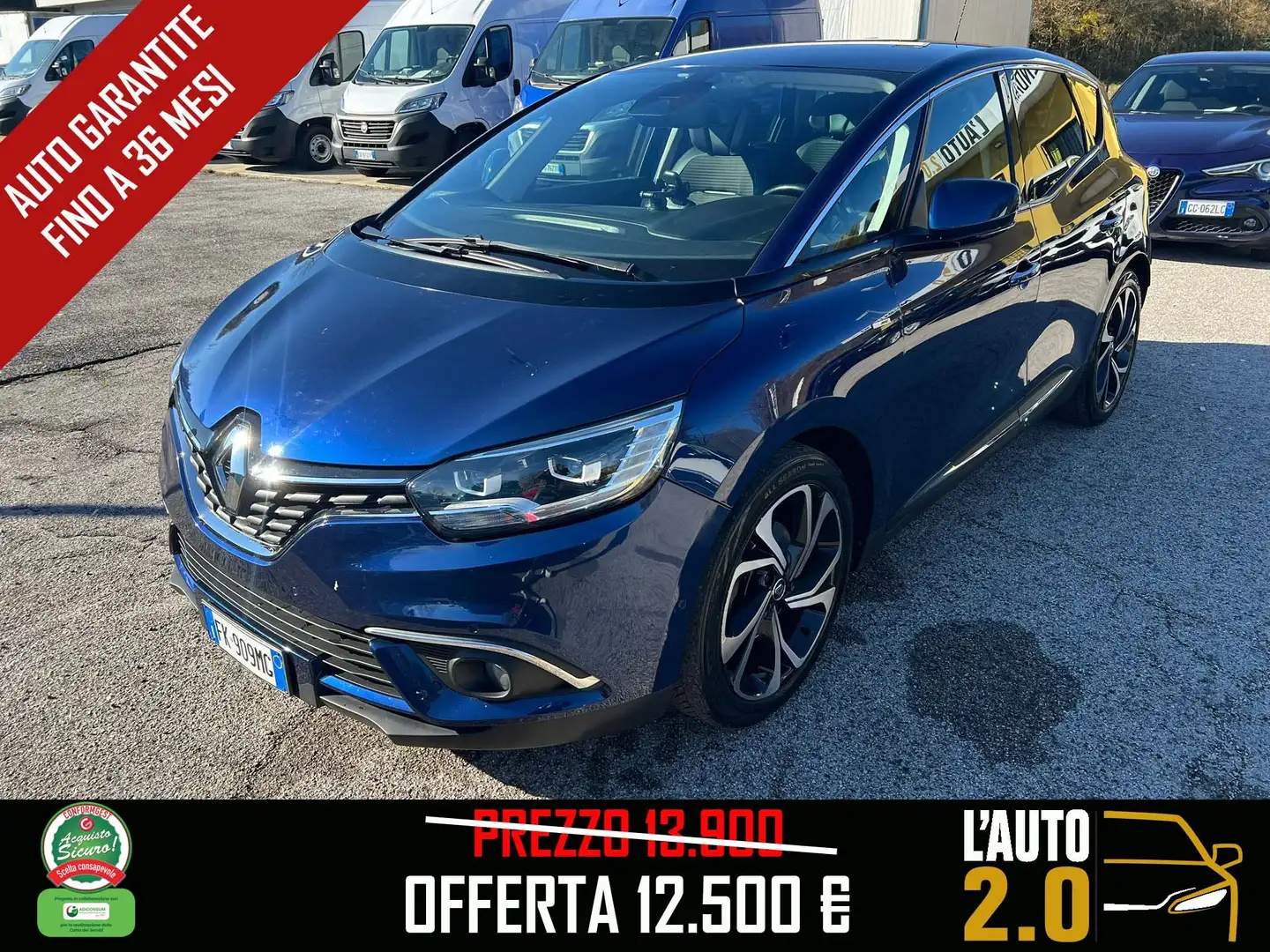 Renault Scenic Scenic IV 2017 1.5 dci energy Bose 110cv edc Bleu - 1