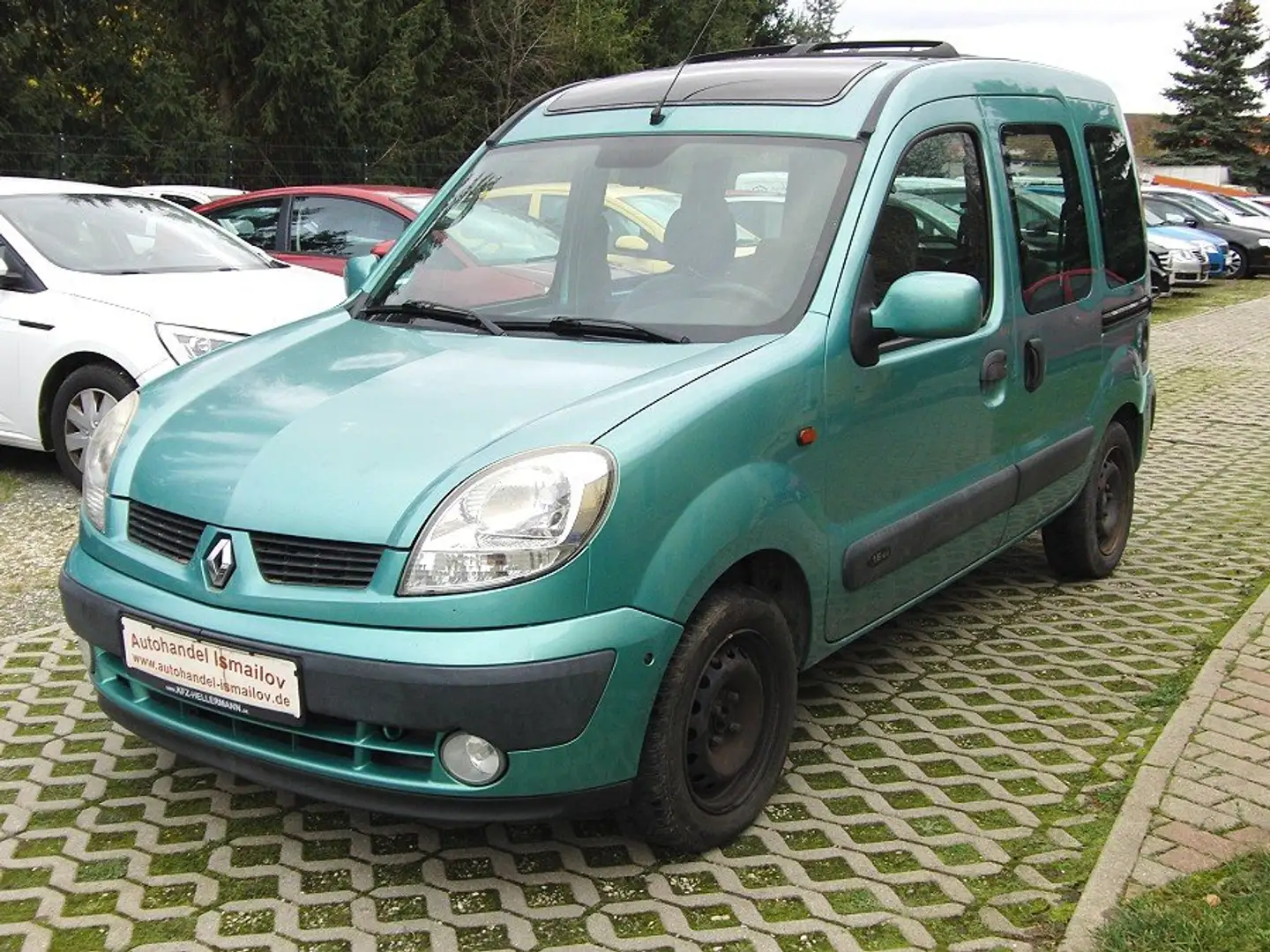 Renault Kangoo Kangoo  5-Türer 1.6 16V Expression Klima Grün - 1