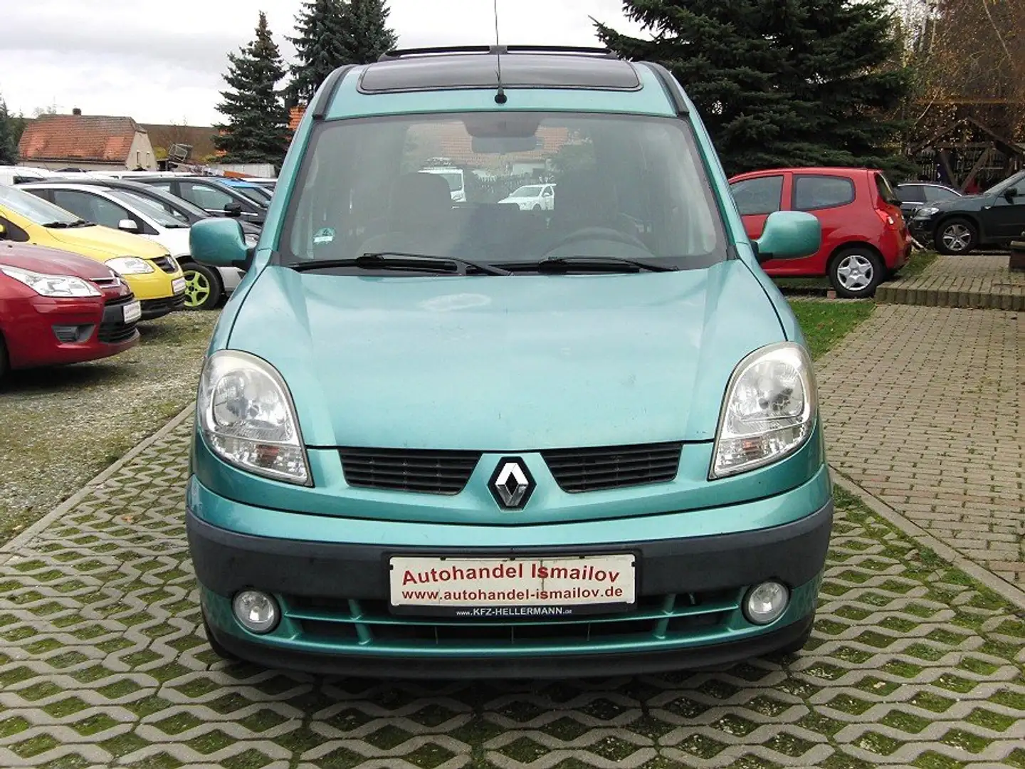 Renault Kangoo Kangoo  5-Türer 1.6 16V Expression Klima Grün - 2