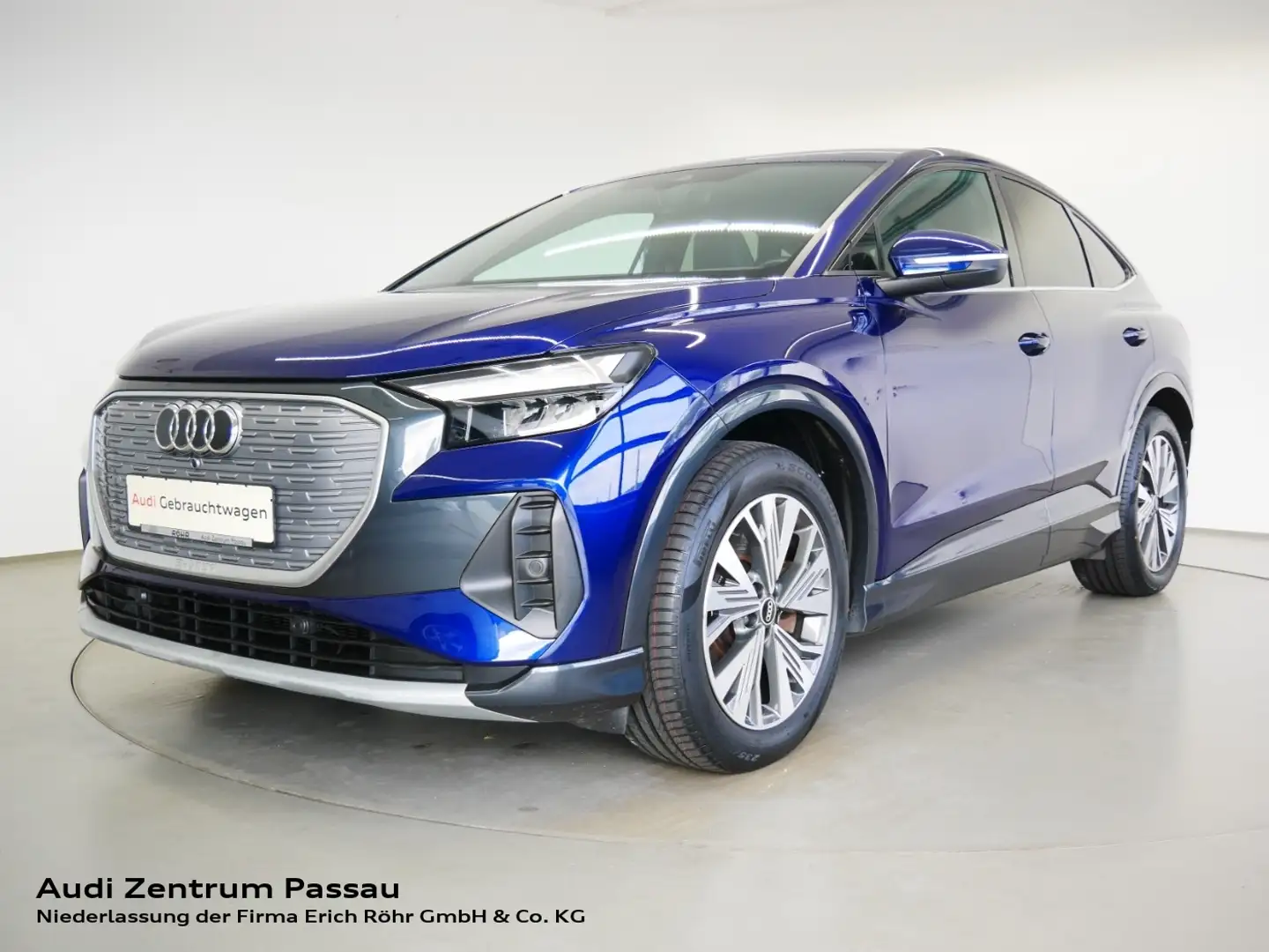 Audi Q4 e-tron Q4 Sportback 50 e-tron quattro LED AHK virt. Cock. Blau - 1