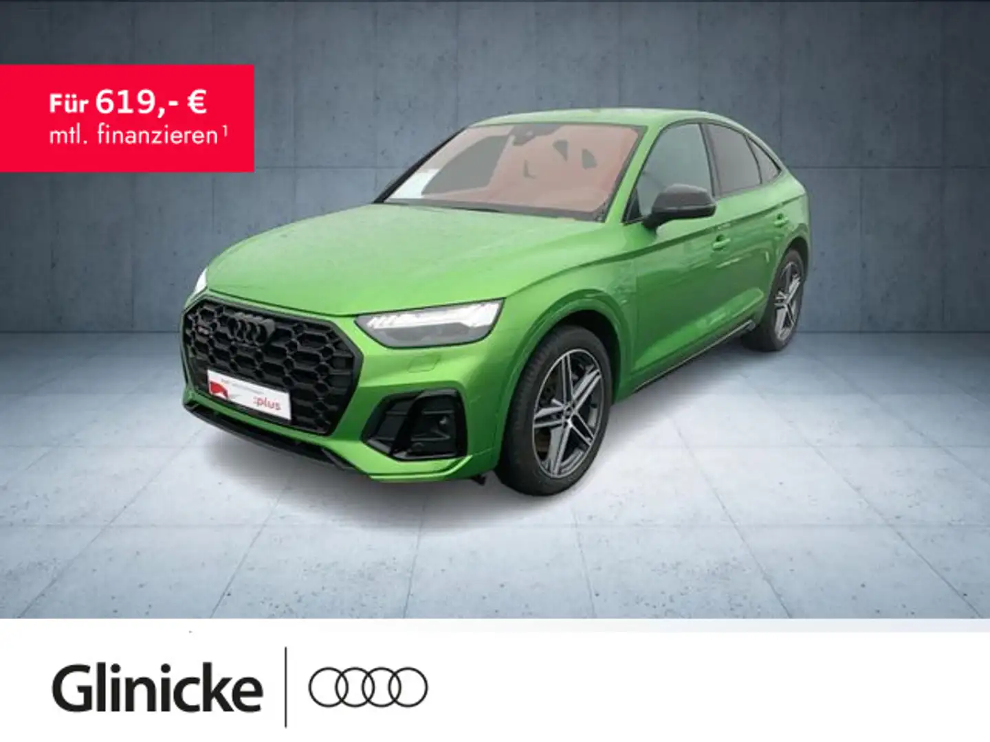 Audi SQ5 3.0 TDI qu Matrix/OLED/StHz/Nav/As Grün - 1