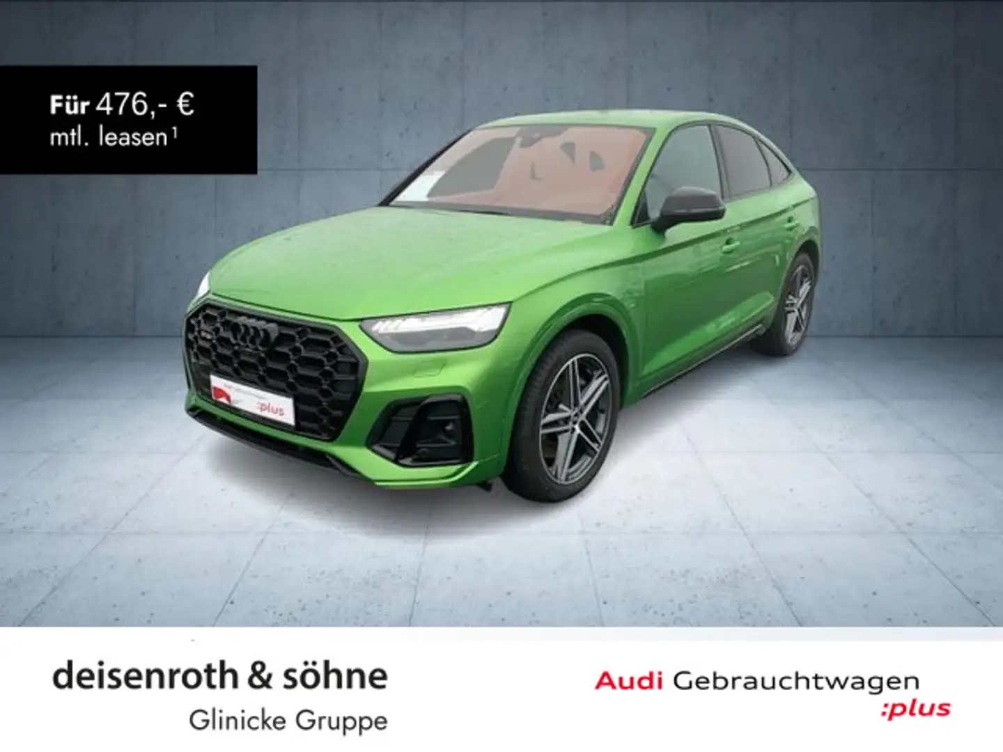 Audi SQ5 3.0 TDI qu Matrix/OLED/StHz/Nav/As Grün - 1