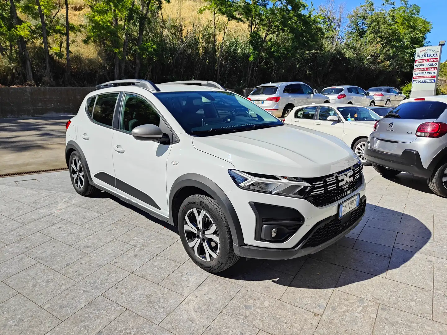 Dacia Sandero Sandero Stepway 1.0 tce EXPRESSION Eco-g 100cv Blanc - 1