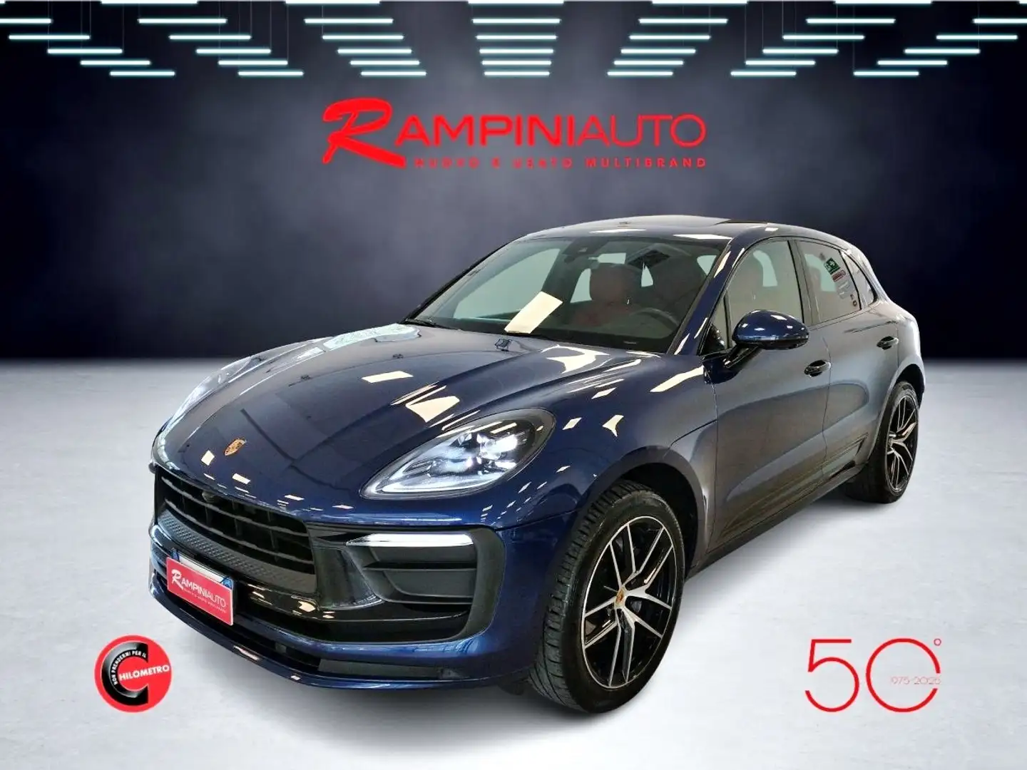 Porsche Macan 2.0 T 265 CV Pronta Consegna IVA ESPOSTA Unico Pro Blu/Azzurro - 2