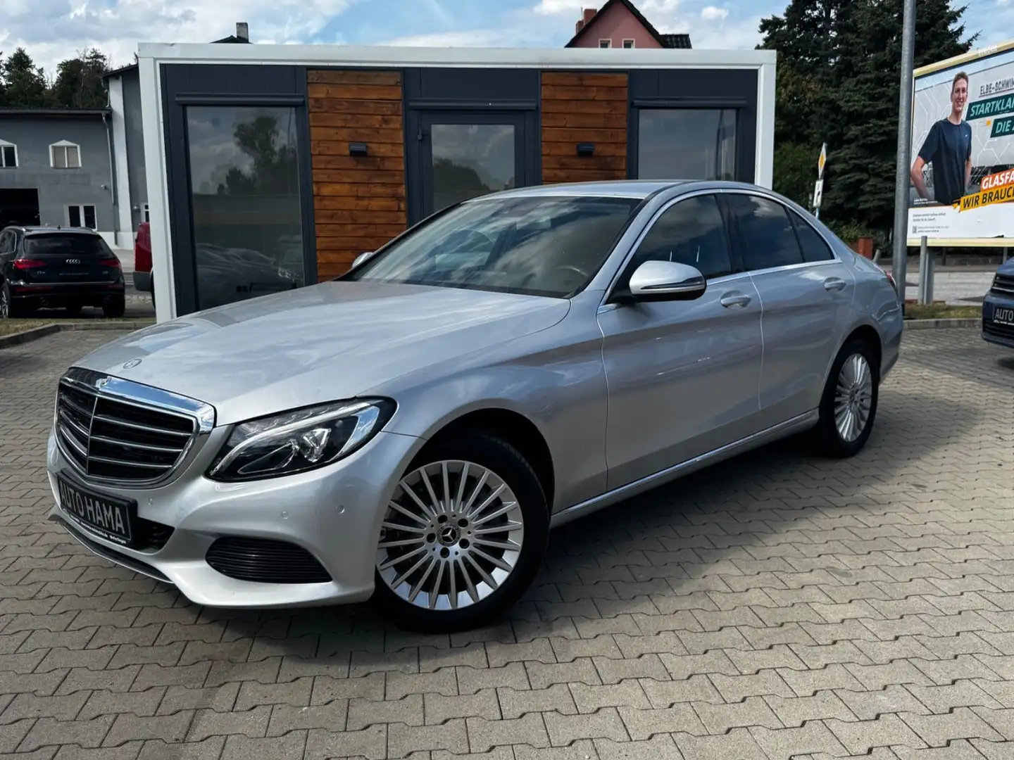 Mercedes-Benz C 200 Lim. 184 PS *NAVI*LED*PARK*TOTW* Silber - 1