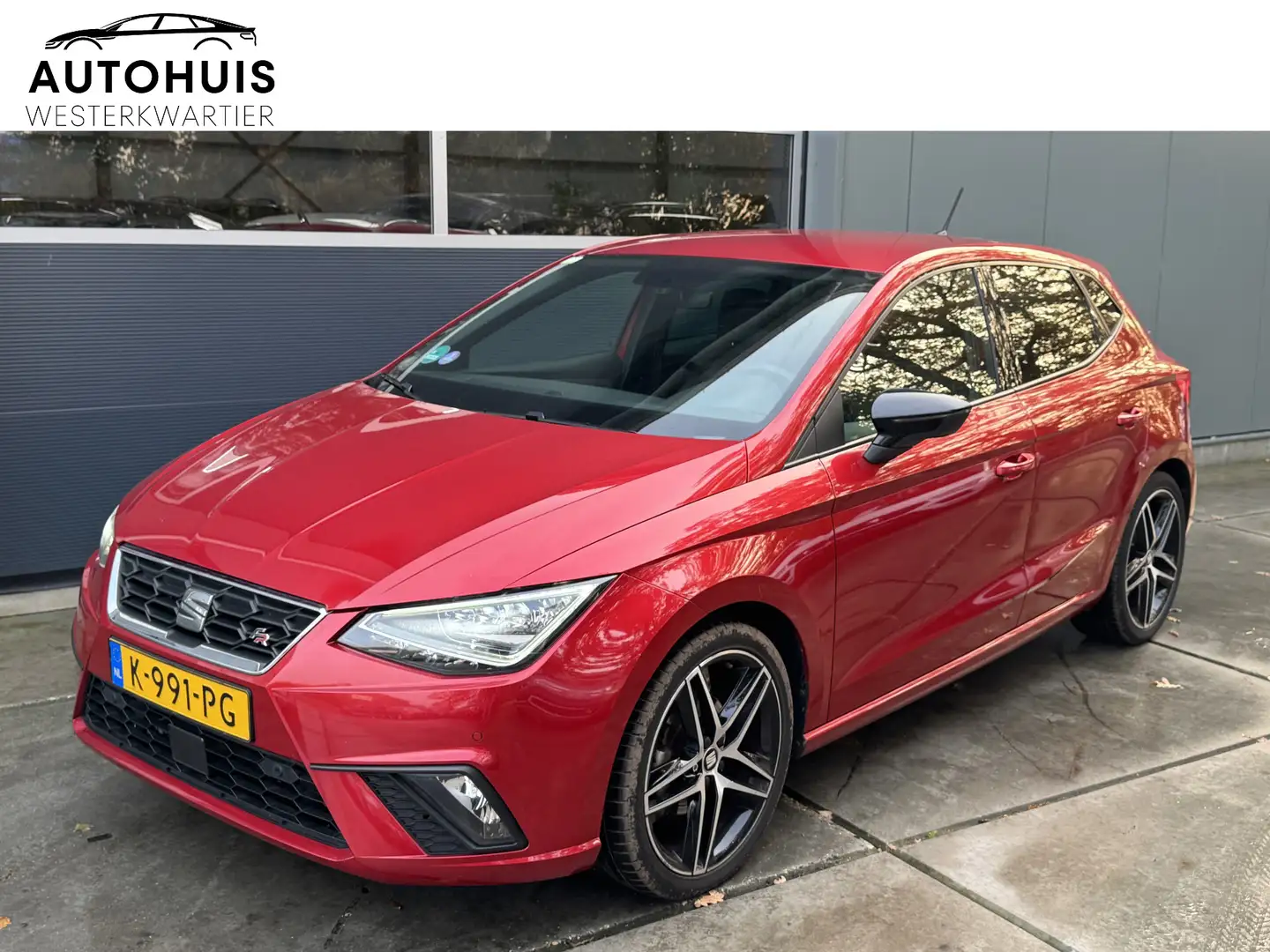 SEAT Ibiza 1.0 TSI 110pk H6 FR Business Intense Plus Climatec Rood - 1