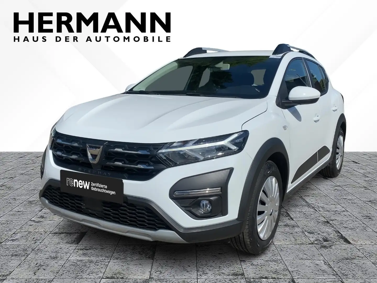 Dacia Sandero III 1.0 TCe 90 Stepway Comfort *NAVI*LED Wit - 1