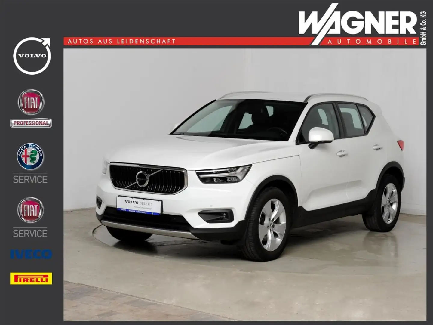 Volvo XC40 D3 AWD Geartronic Momentum Weiß - 1