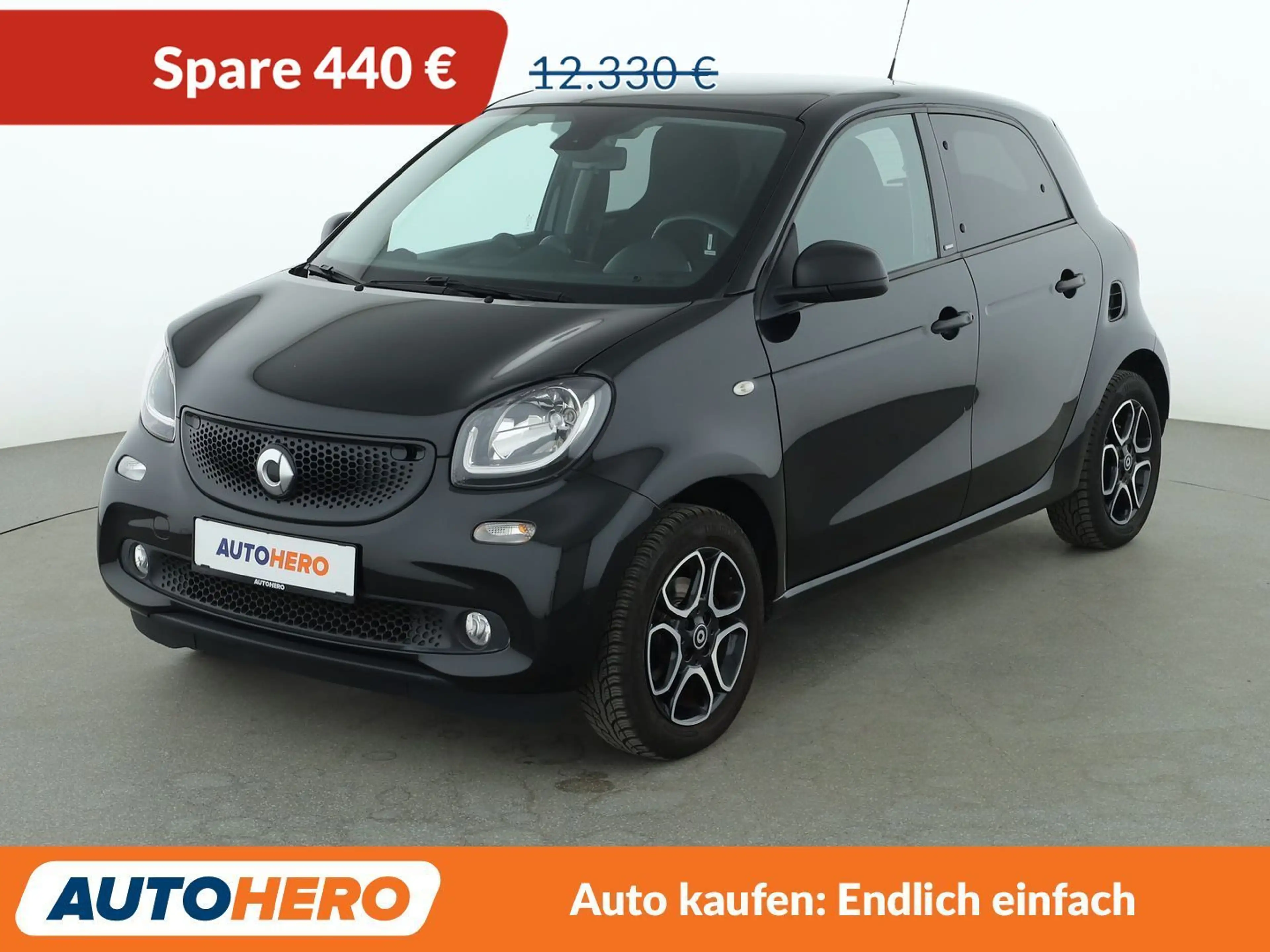 smart forFour 1.0 passion Aut.*NAVI*PDC*SHZ*KLIMA*PANO*TEMPO*