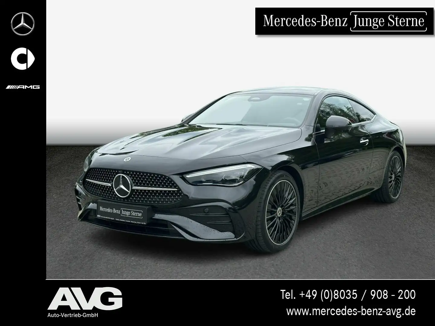 Mercedes-Benz CLE 200 CLE 200 Coupé AMG DISTRONIC 360° LED Night MBUX Negru - 1