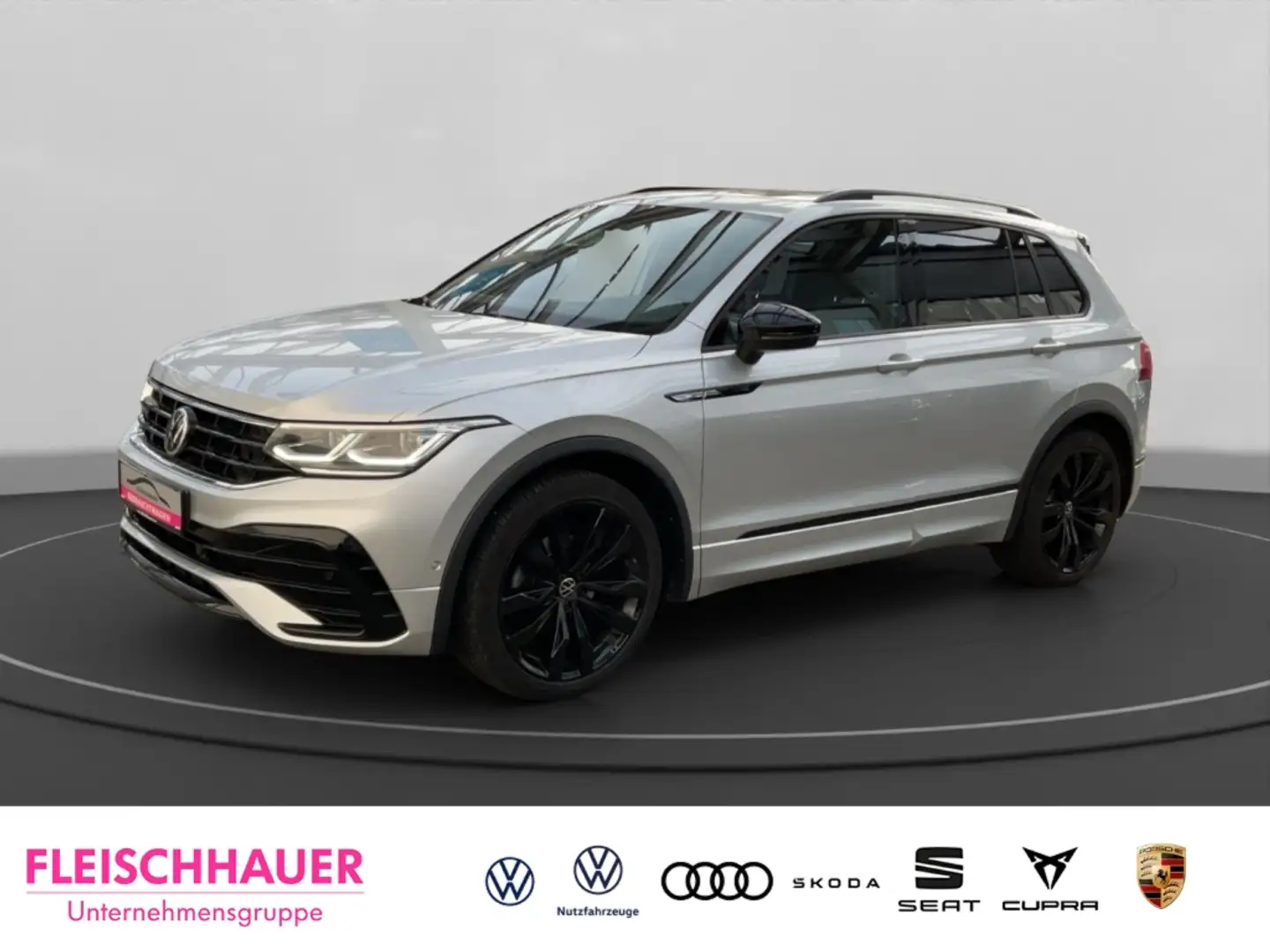 Volkswagen Tiguan 1.5 TSI DSG R-Line Sportpaket Soundsystem LED Appl Silber - 1