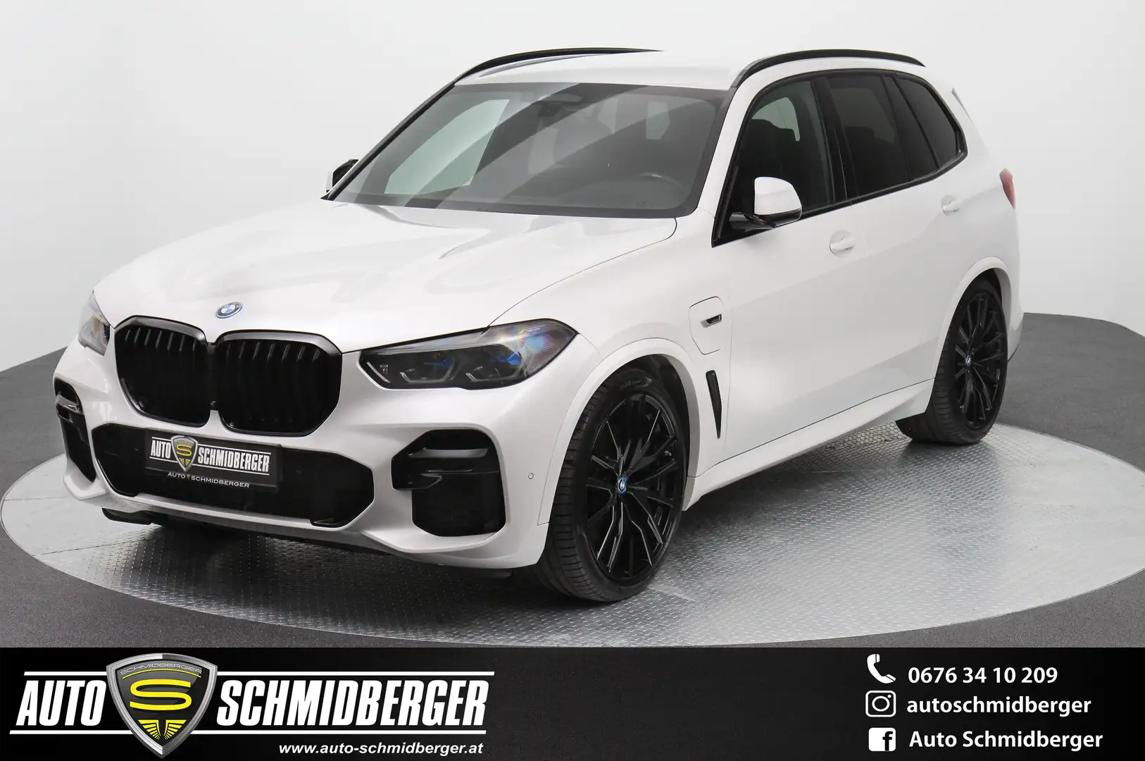BMW X5 xDrive 45e M Sport*SHADOW-LINE*AHK*22-ZOLL Weiß - 1